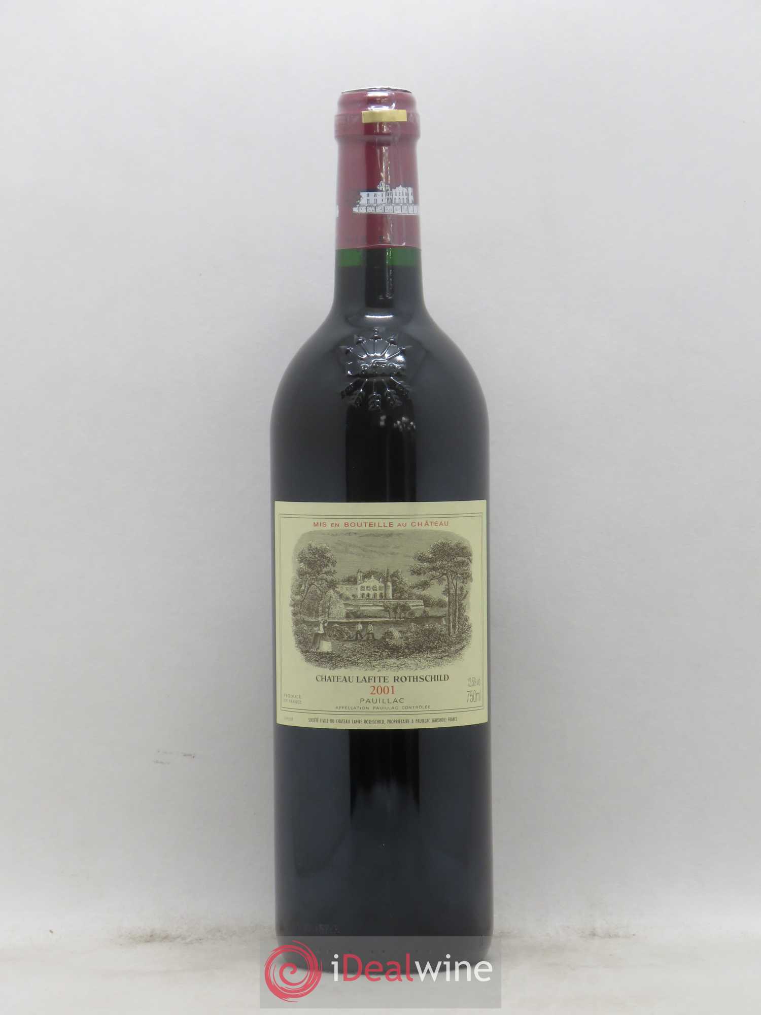 Château Lafite Rothschild 1er Grand Cru Classé 2001 - Lot de 1 bouteille - 0