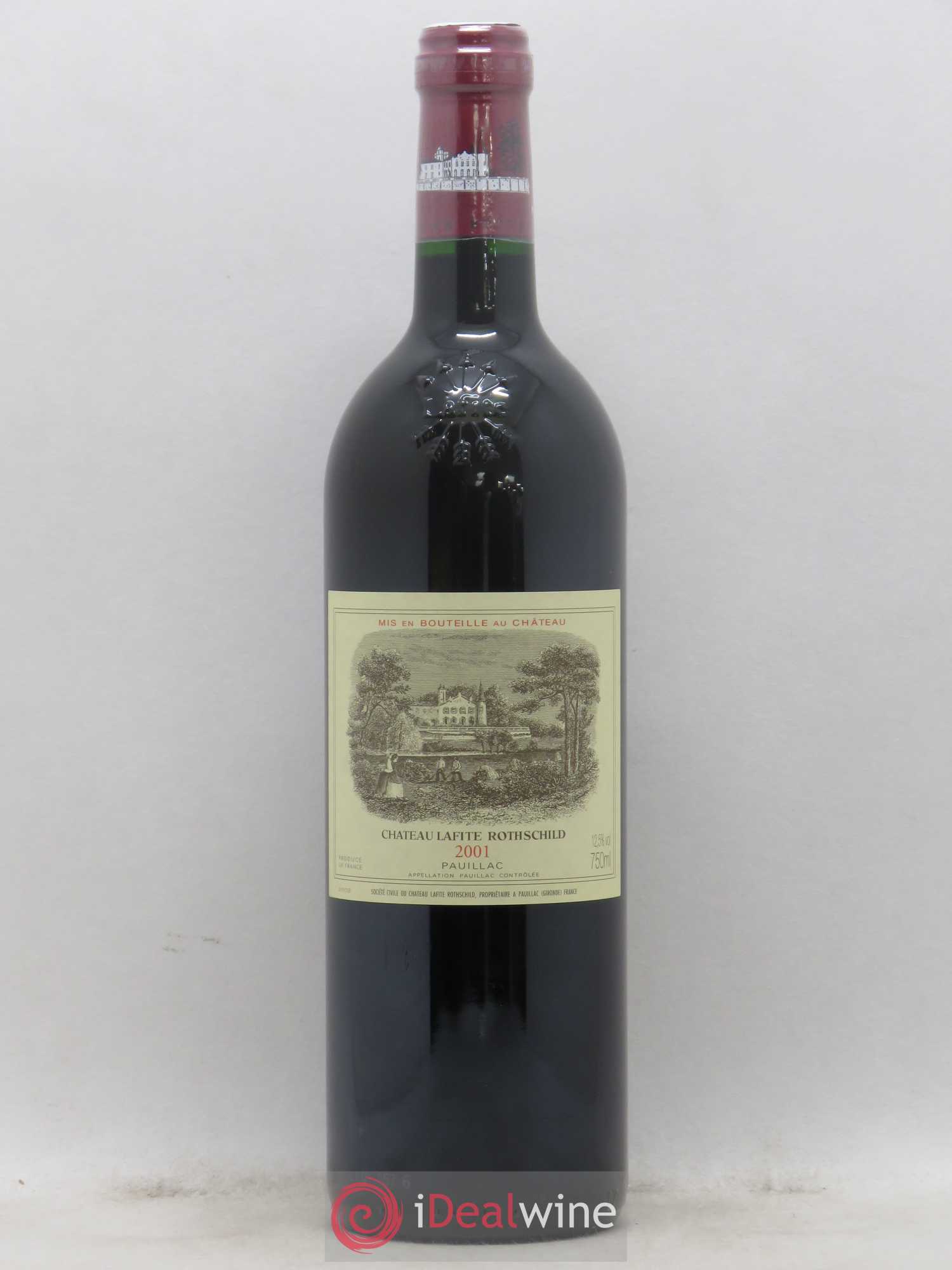 Château Lafite Rothschild 1er Grand Cru Classé 2001 - Lot de 1 bouteille - 0