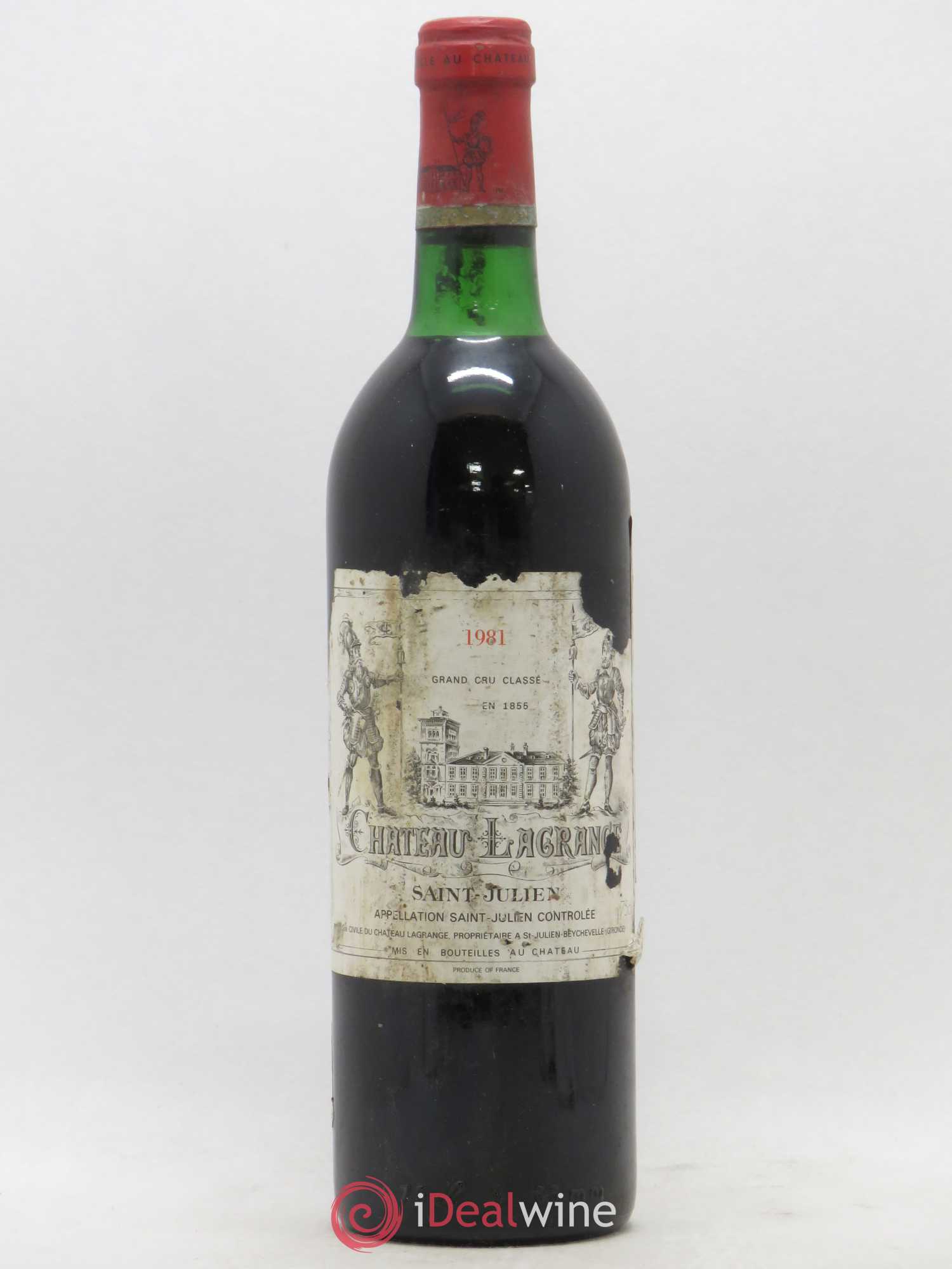 Château Lagrange 3ème Grand Cru Classé 1981 - Lot de 1 bouteille - 0