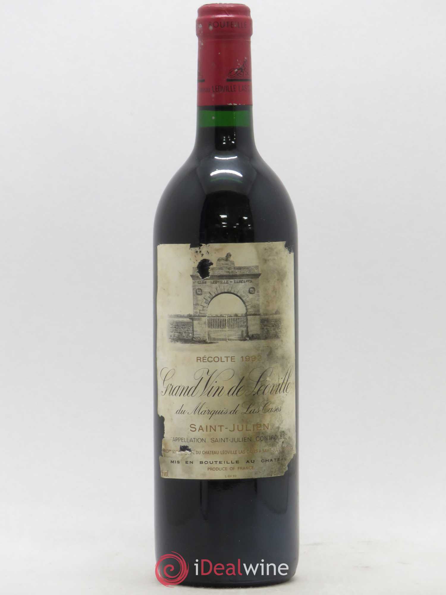 Château Léoville Las Cases 2ème Grand Cru Classé 1992 - Lot de 1 bouteille - 0