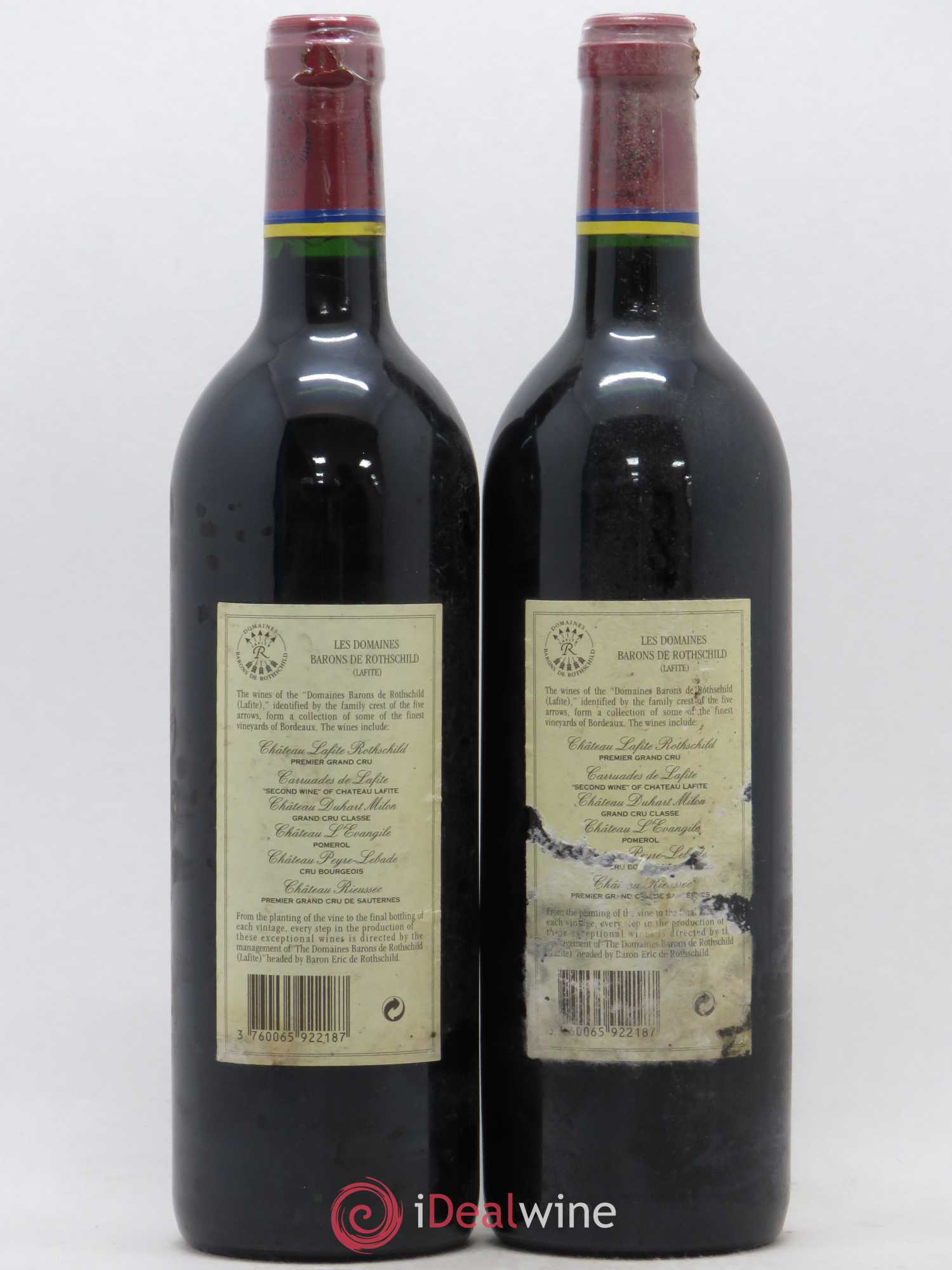 Carruades de Lafite Rothschild Second Vin 2000 - Lot of 2 bottles - 1