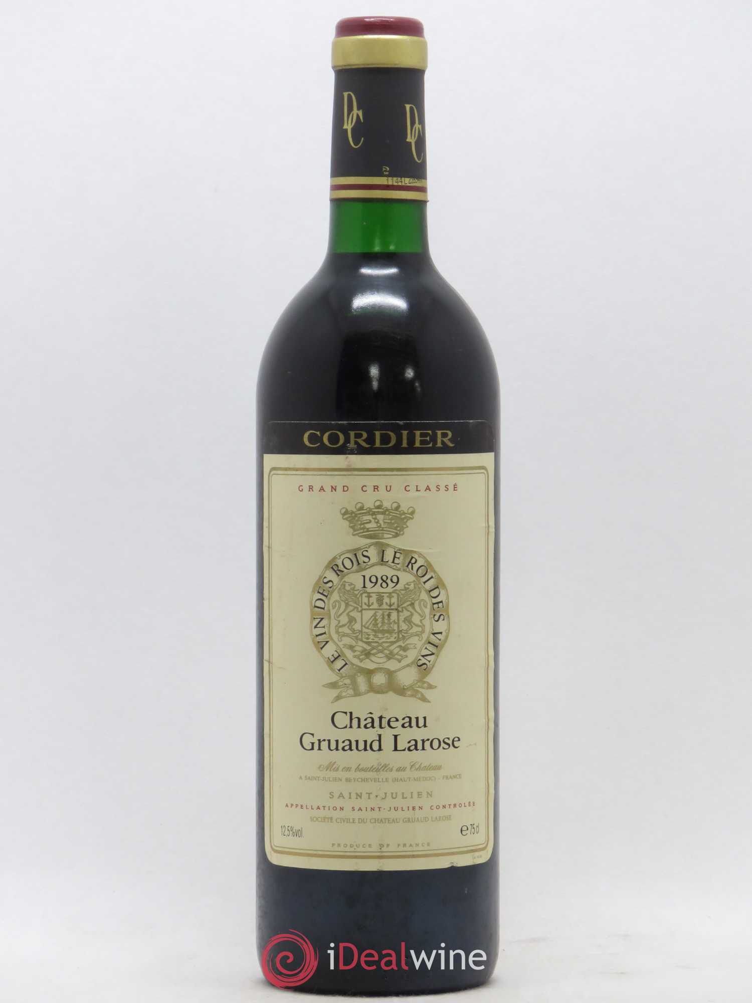 Château Gruaud Larose 2ème Grand Cru Classé 1989 - Lot de 1 bouteille - 0