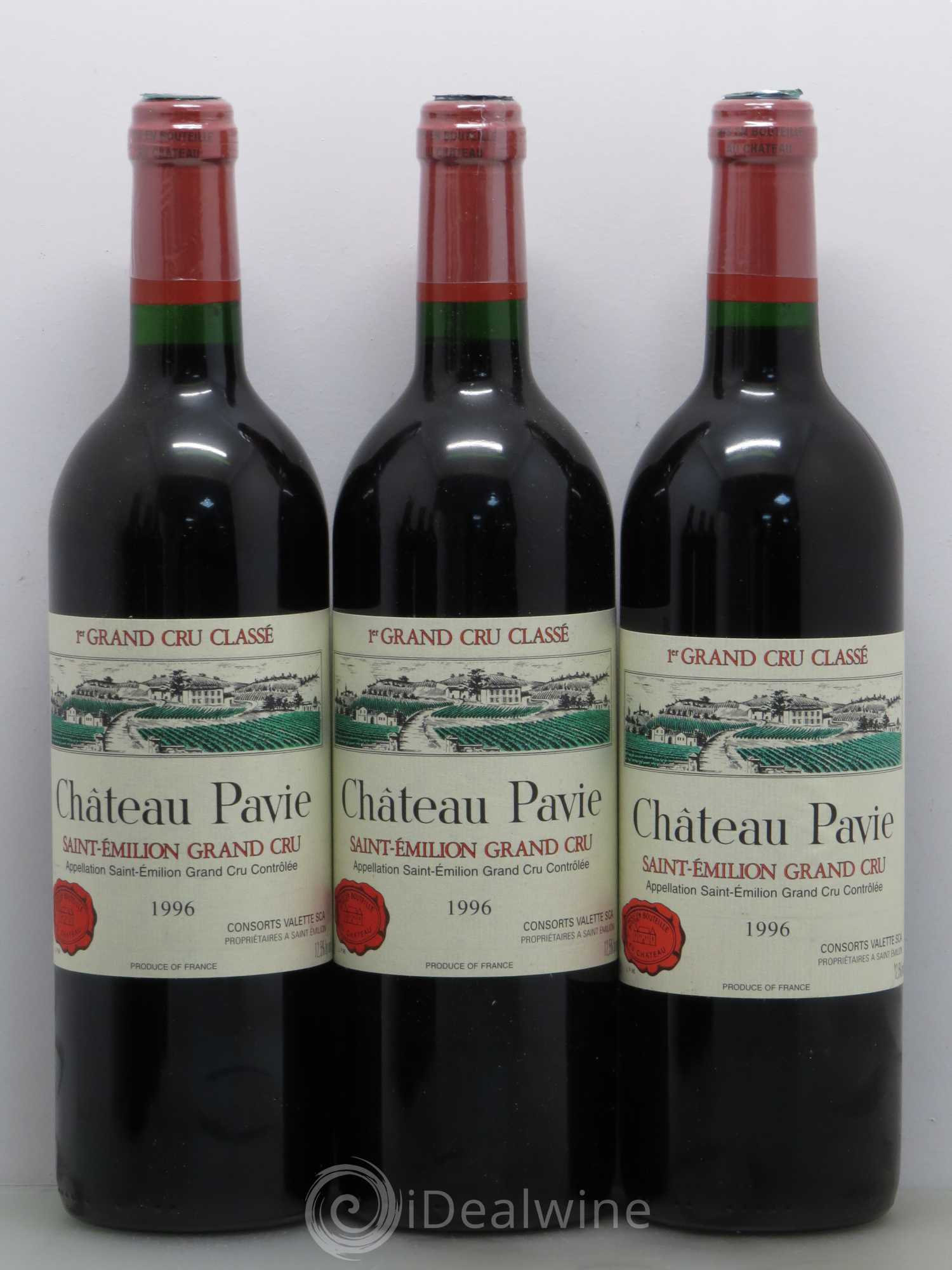 Château Pavie 1er Grand Cru Classé A 1996 - Lot de 12 bouteilles - 2