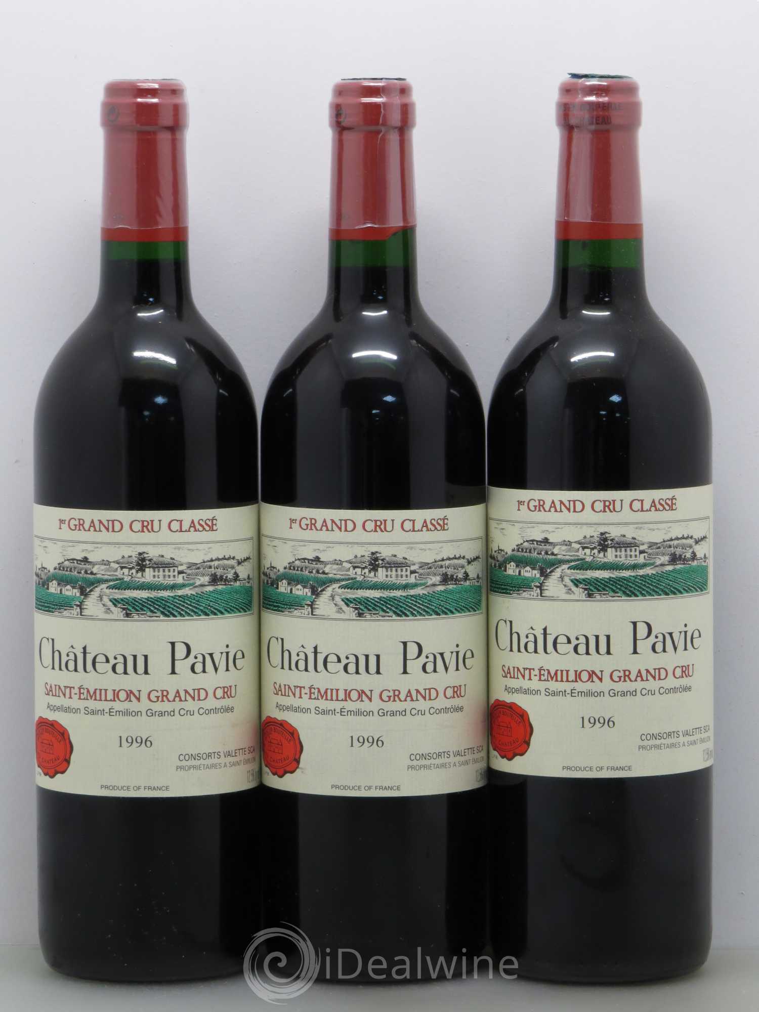 Château Pavie 1er Grand Cru Classé A 1996 - Lot de 12 bouteilles - 3