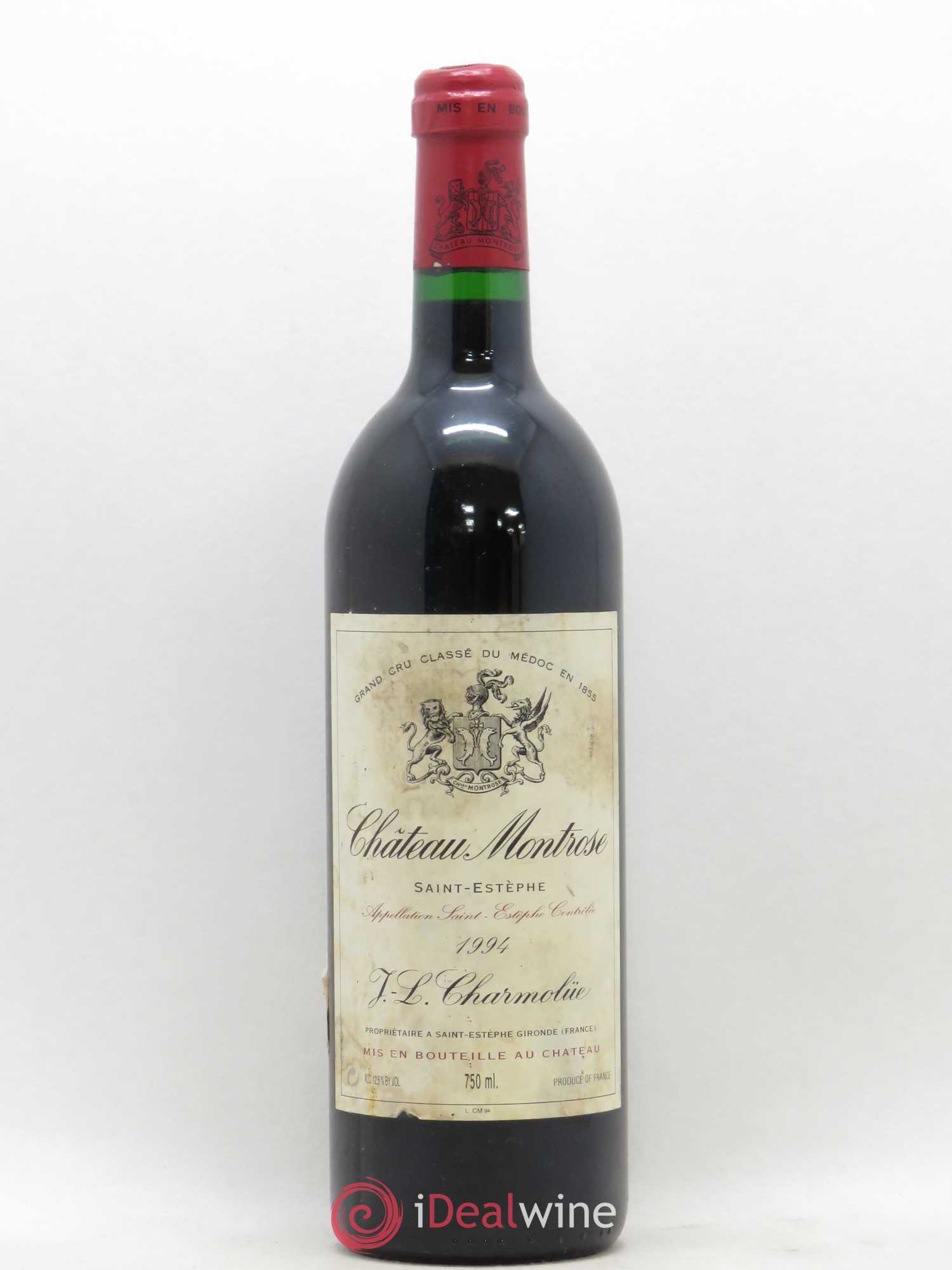 Château Montrose 2ème Grand Cru Classé 1994 - Lot de 1 bouteille - 0