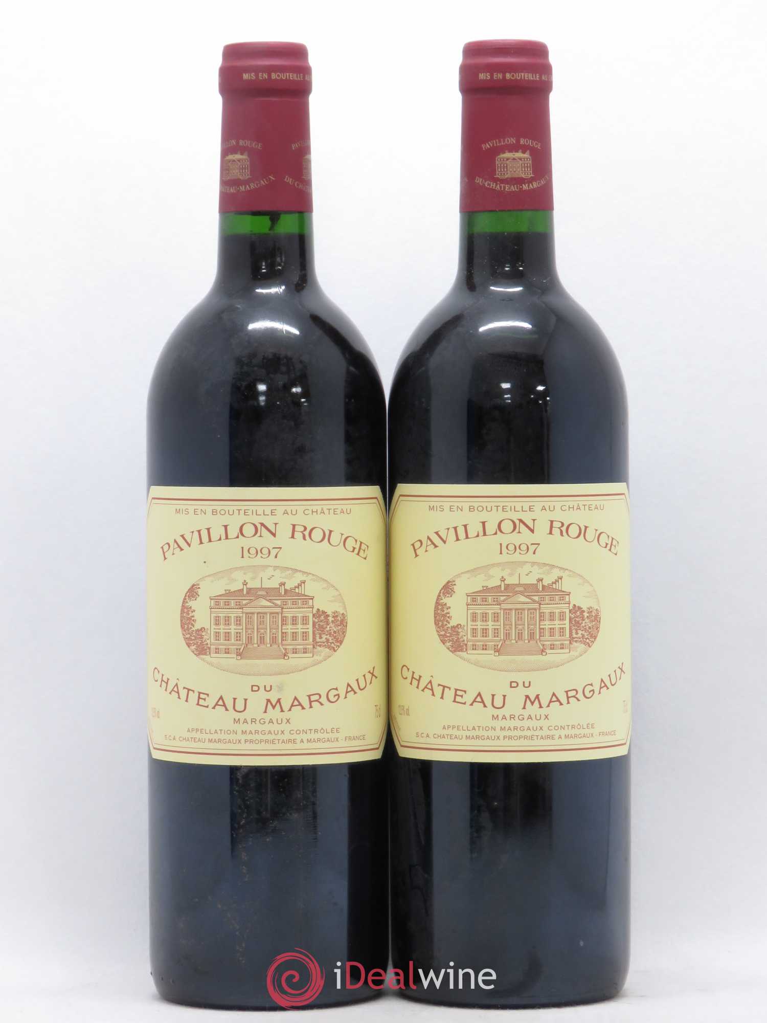 Pavillon Rouge du Château Margaux Second Vin 1997 - Lot de 2 bouteilles - 0