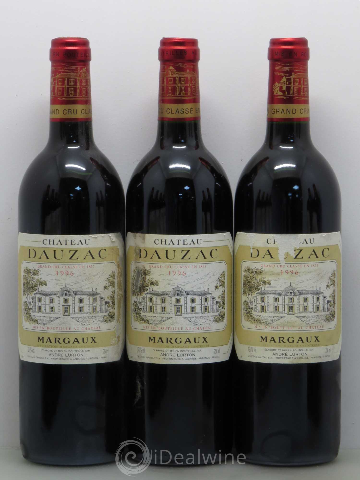 Château Dauzac 5ème Grand Cru Classé 1996 - Lot de 12 bouteilles - 2