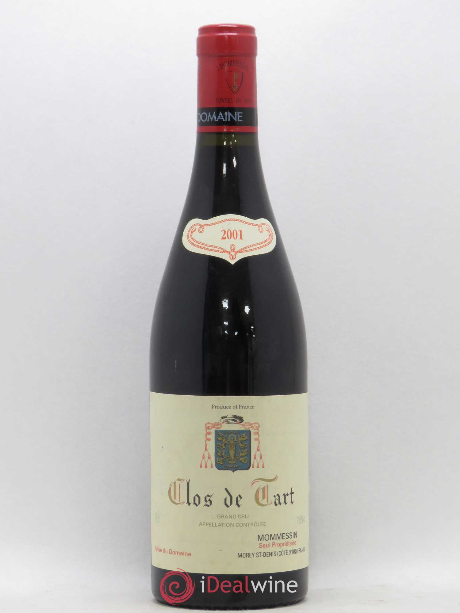 Clos de Tart Grand Cru Clos de Tart 2001 - Lot de 1 bouteille - 0