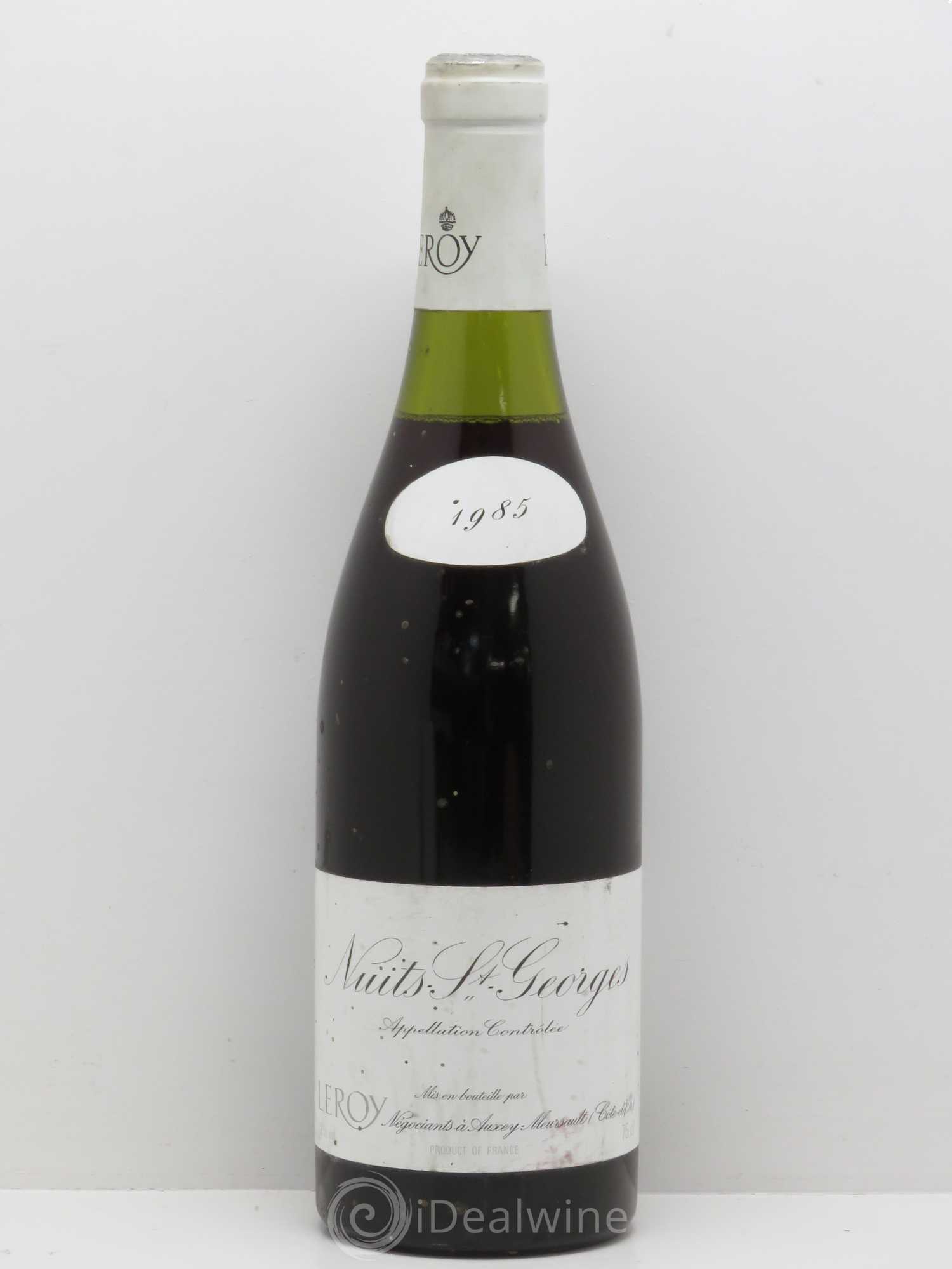 Nuits-Saint-Georges Leroy (Domaine) 1985 - Lot de 1 bouteille - 0
