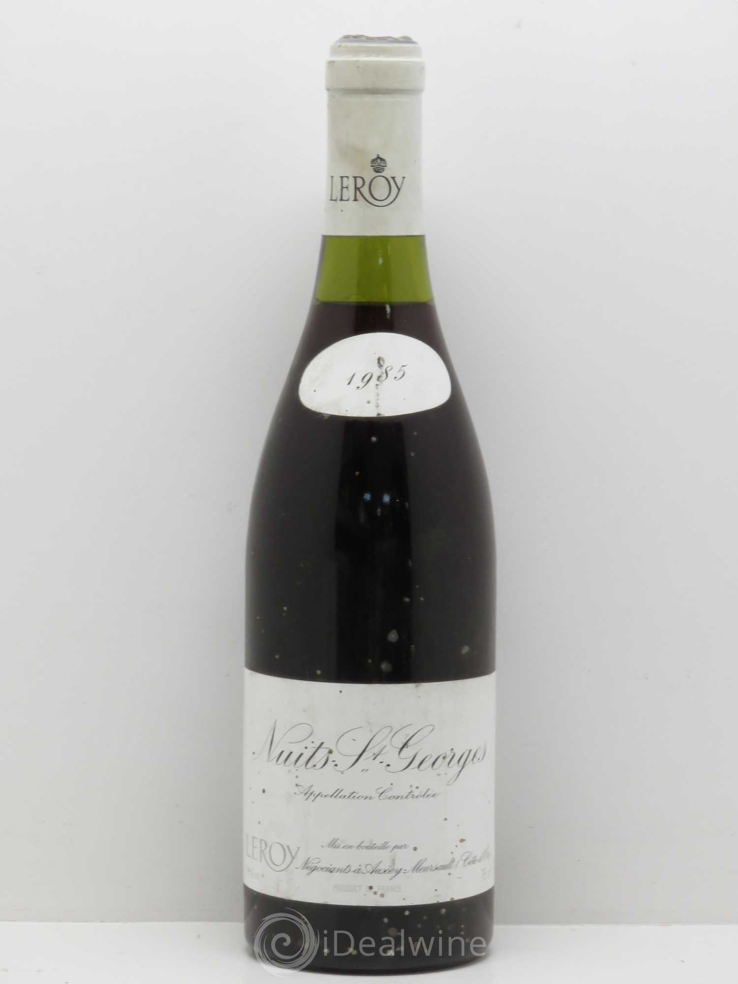 Nuits-Saint-Georges Leroy (Domaine) 1985 - Lot de 1 bouteille - 0