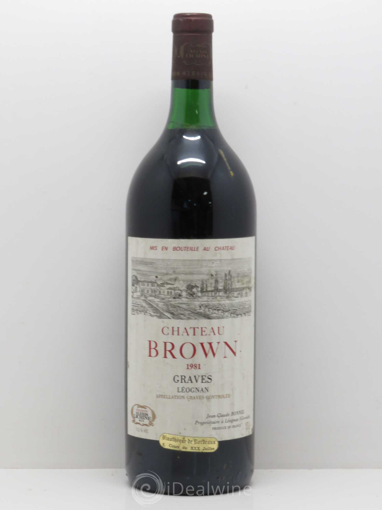 Château Brown 1981 - Posten von 1 Magnum - 0