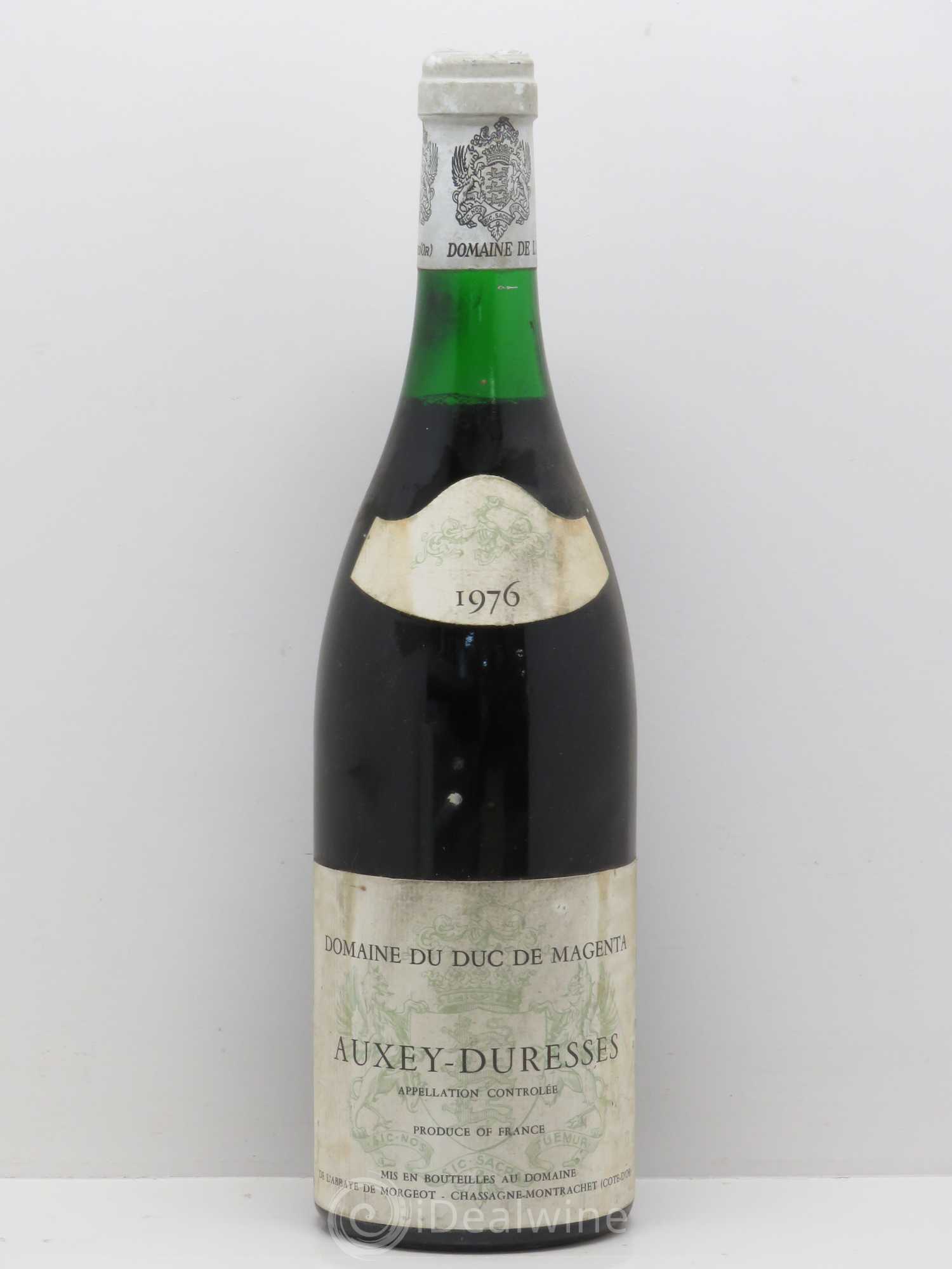Auxey-Duresses Duc De Magenta 1976 - Posten von 1 Flasche - 0