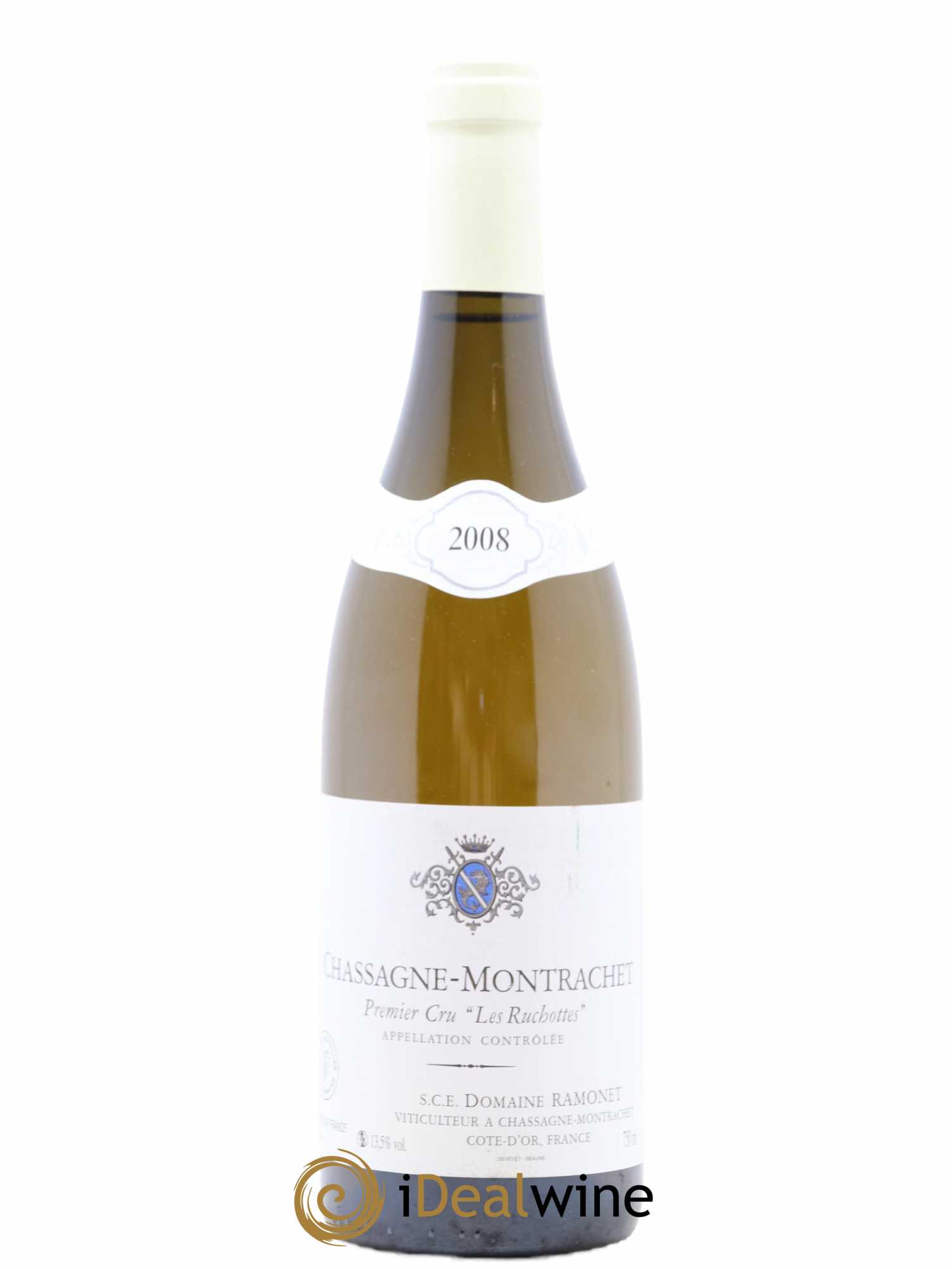 Chassagne-Montrachet 1er Cru Les Ruchottes Ramonet (Domaine) 2008 - Lot de 1 bouteille - 0