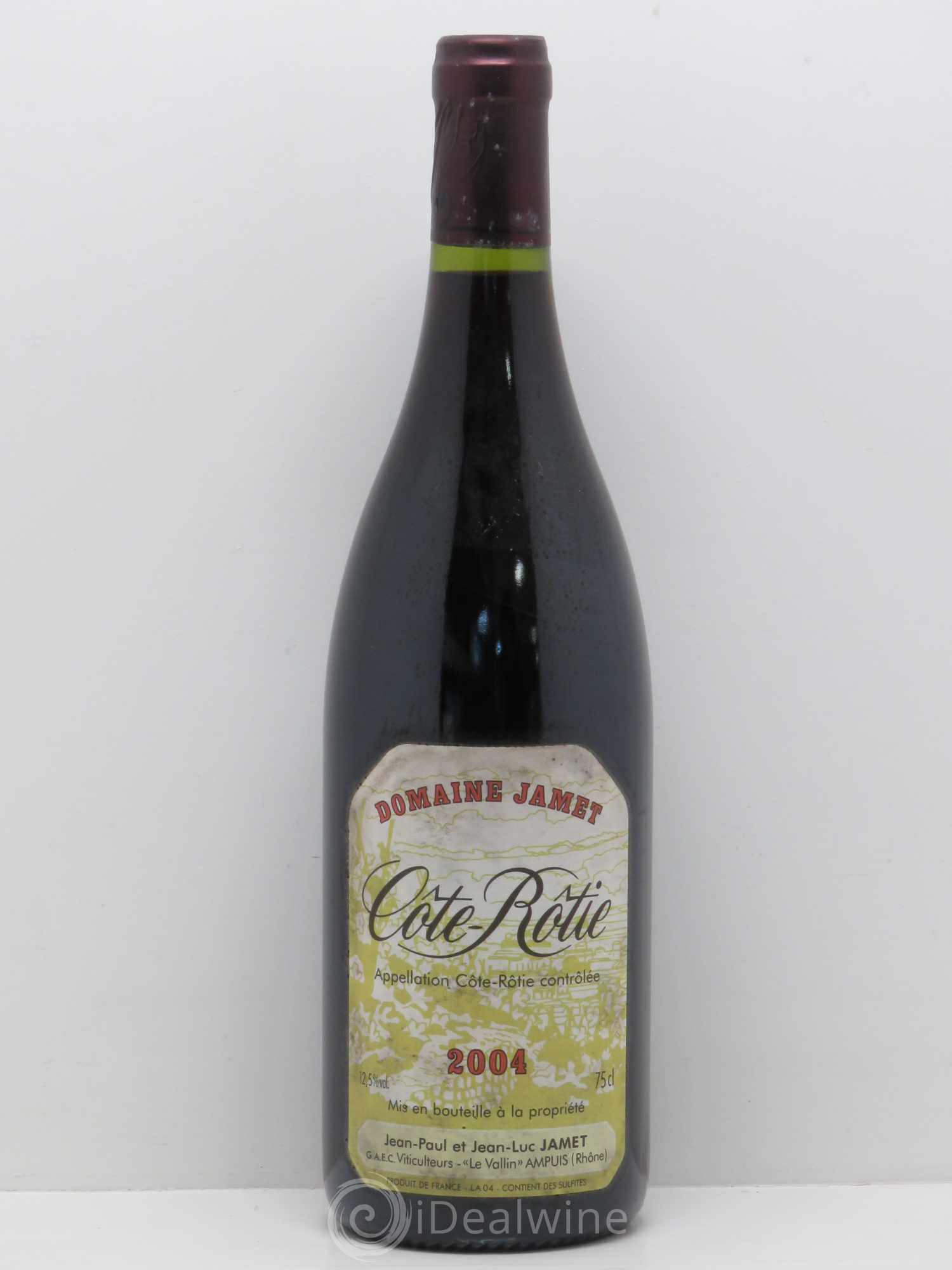 Côte-Rôtie Jamet (Domaine) 2004 - Lot de 1 bouteille - 0