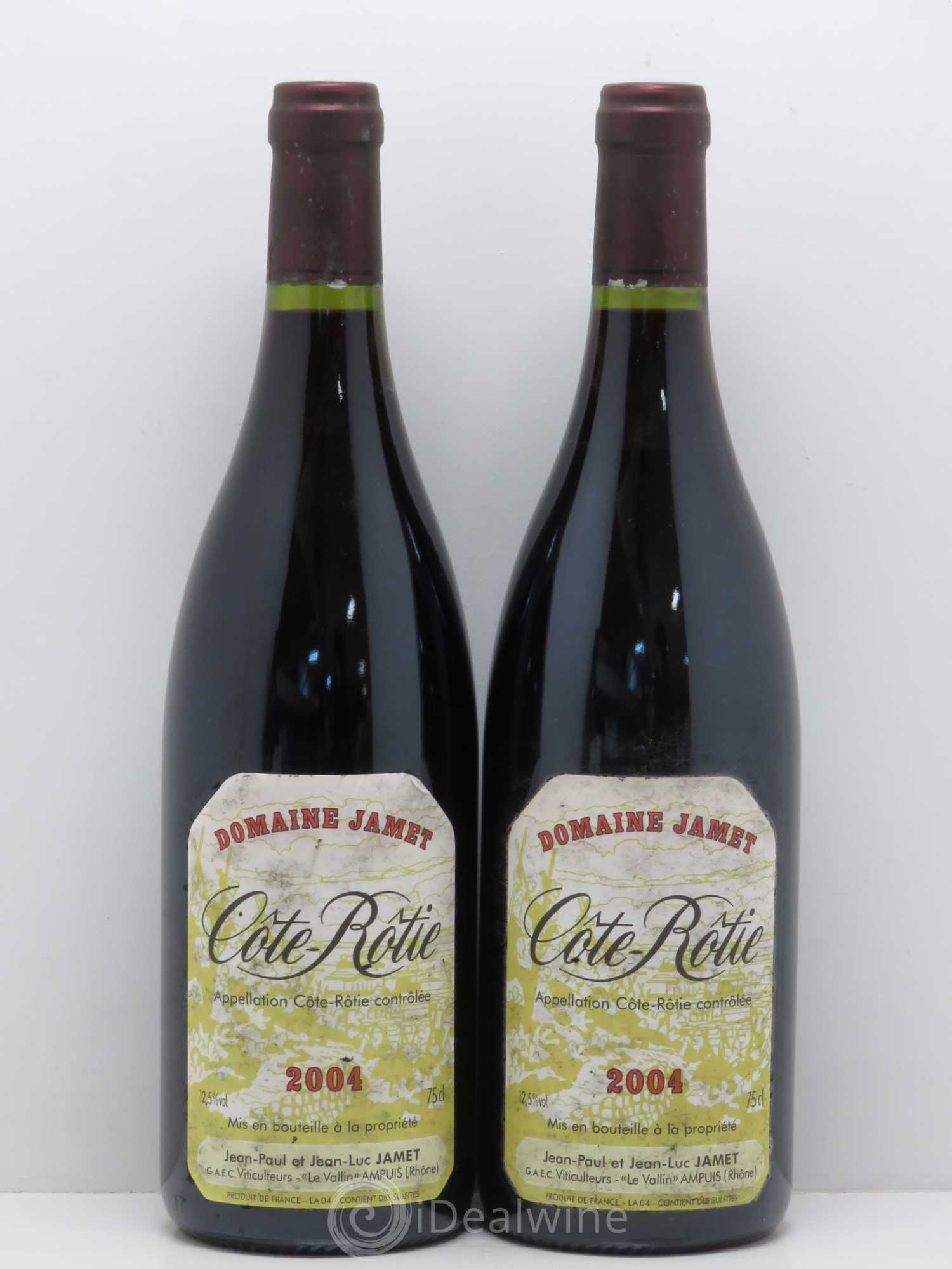 Côte-Rôtie Jamet (Domaine) 2004 - Lot de 2 bouteilles - 0