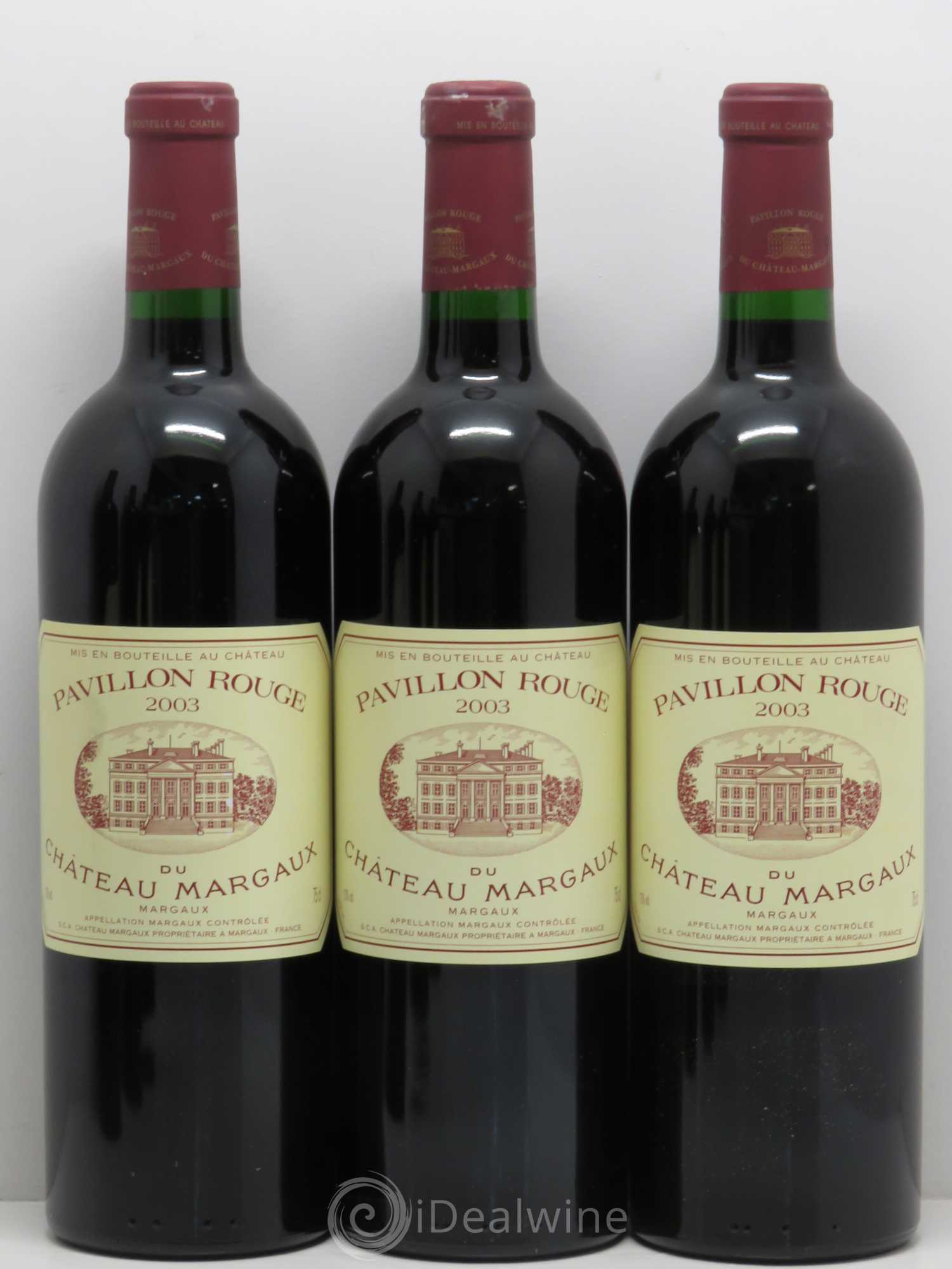 Pavillon Rouge du Château Margaux Second Vin 2003 - Lot de 6 bouteilles - 1
