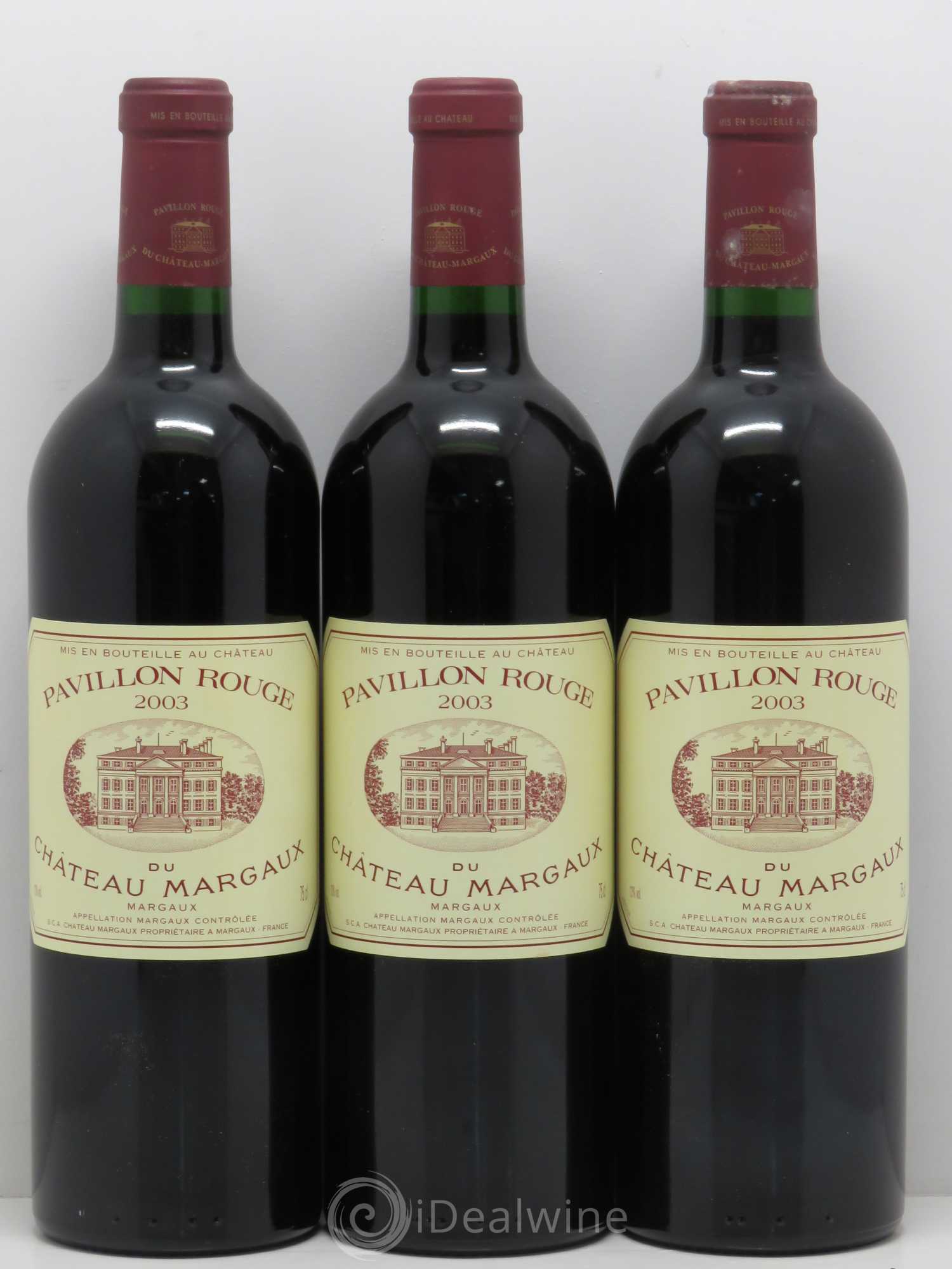 Pavillon Rouge du Château Margaux Second Vin 2003 - Lot de 6 bouteilles - 2