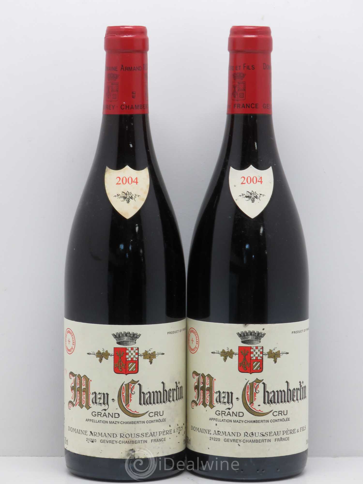 Mazis-Chambertin Grand Cru Armand Rousseau (Domaine) 2004 - Lot de 2 bouteilles - 0