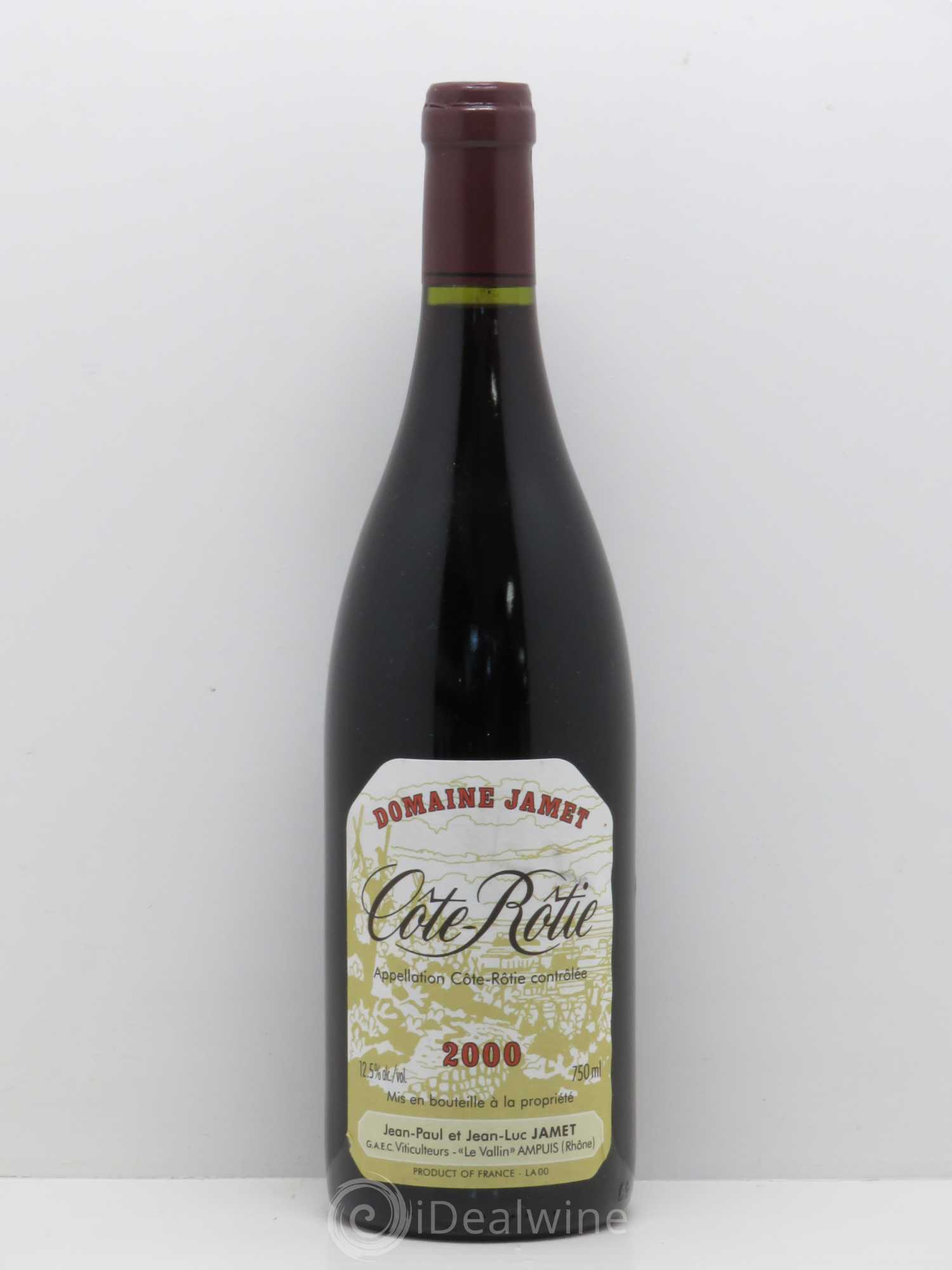 Côte-Rôtie Jamet (Domaine) 2000 - Lot de 1 bouteille - 0