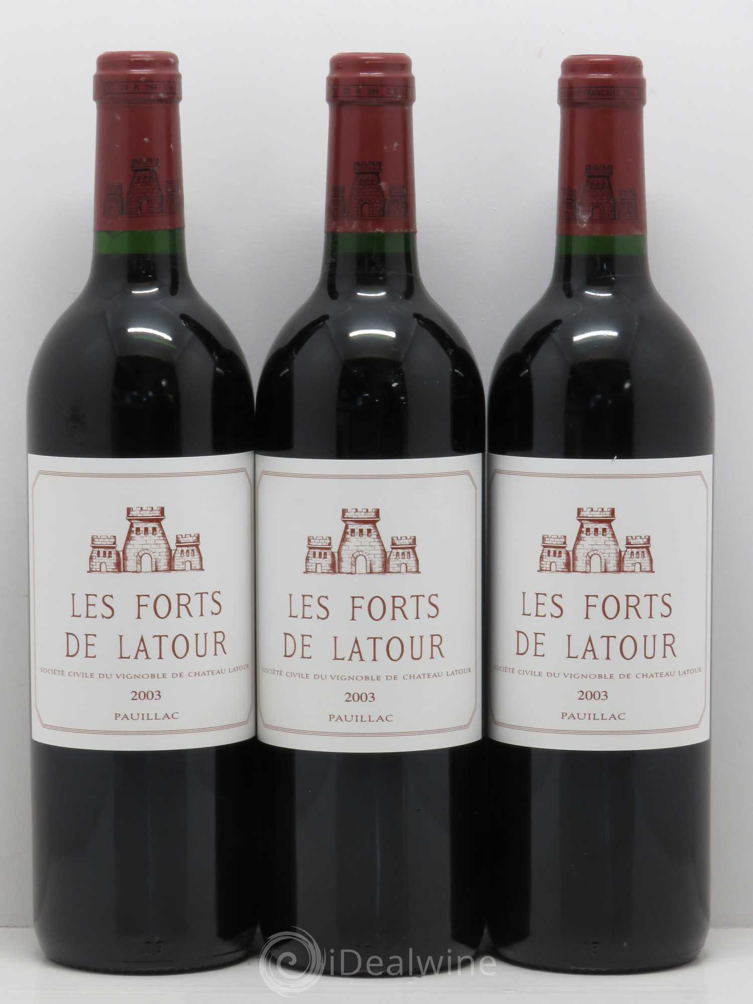 Les Forts de Latour Second Vin 2003 - Lot de 5 bouteilles - 1