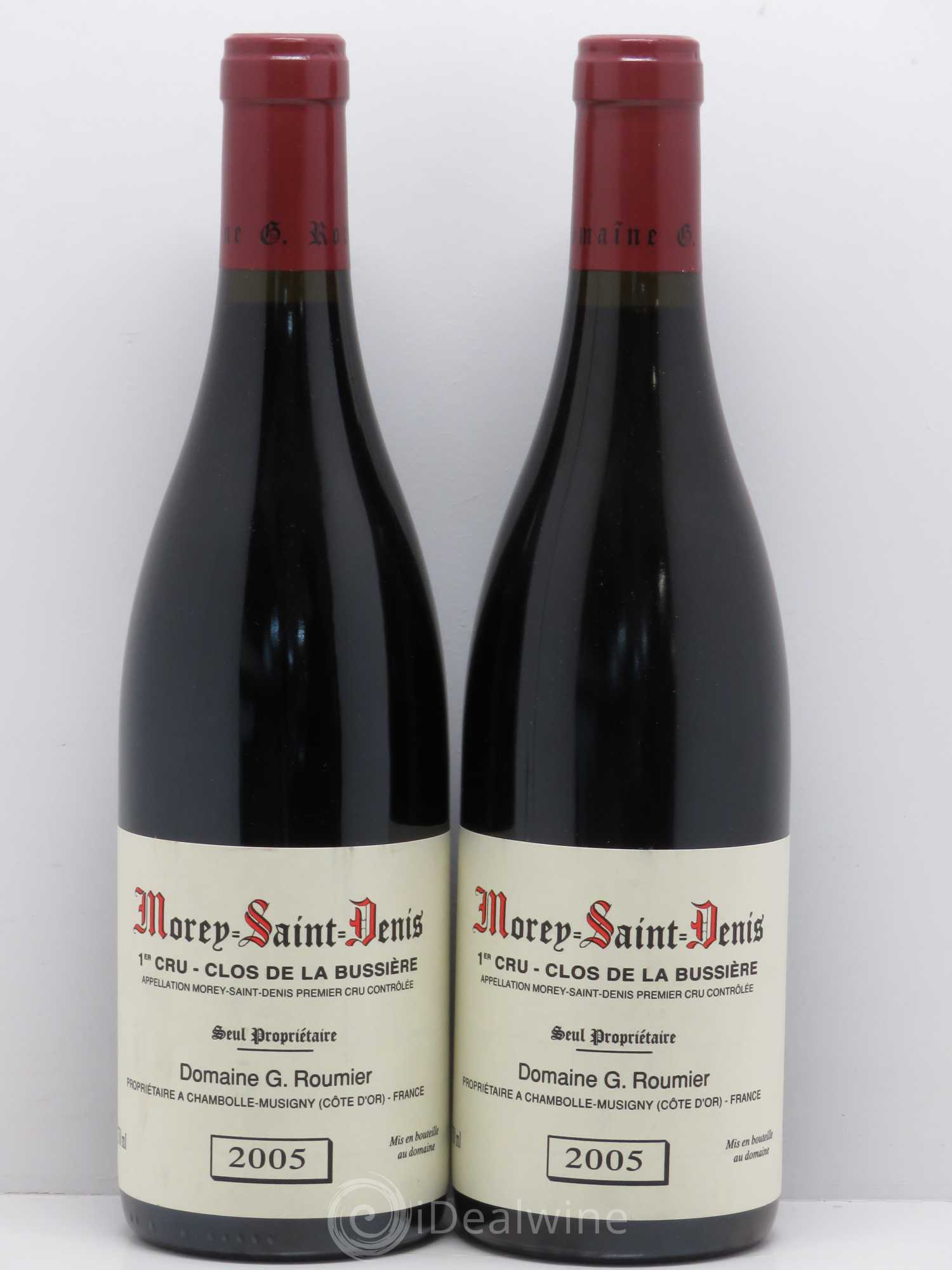 Morey-Saint-Denis 1er Cru Clos de la Bussière Georges Roumier (Domaine) 2005 - Lot de 2 bouteilles - 0
