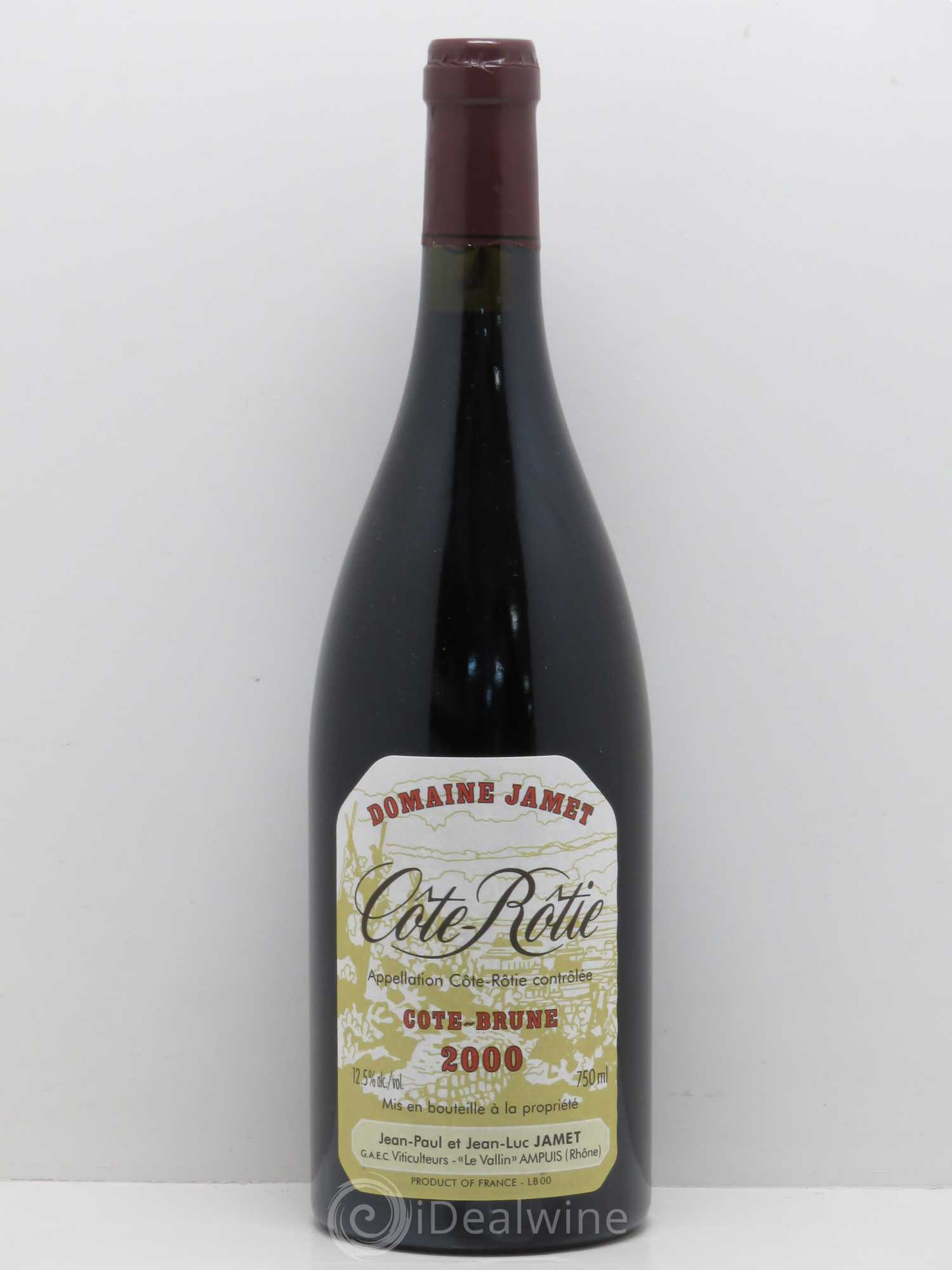 Côte-Rôtie Côte Brune Jamet (Domaine) 2000 - Lot de 1 bouteille - 0