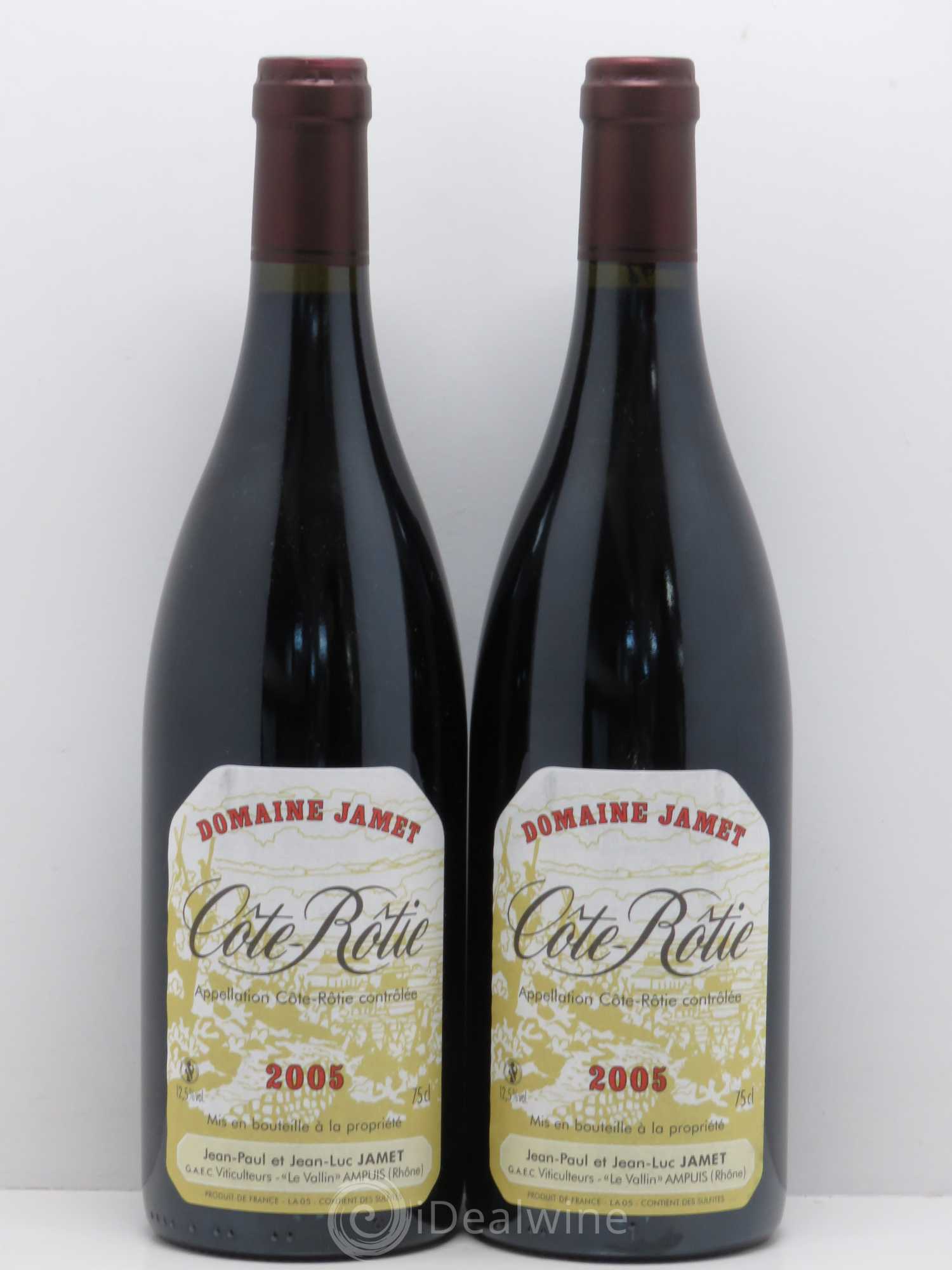 Côte-Rôtie Jamet (Domaine) 2005 - Lot de 2 bouteilles - 0