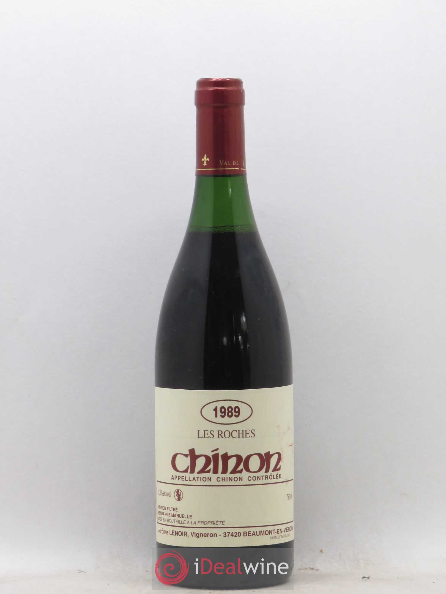 Chinon Les Roches Lenoir (Domaine) 1989 - Lot de 1 bouteille - 0