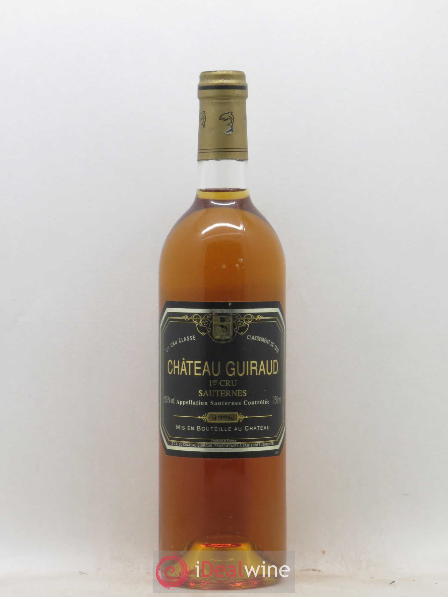 Château Guiraud 1er Grand Cru Classé 1996 - Lotto di 1 bottiglia - 0