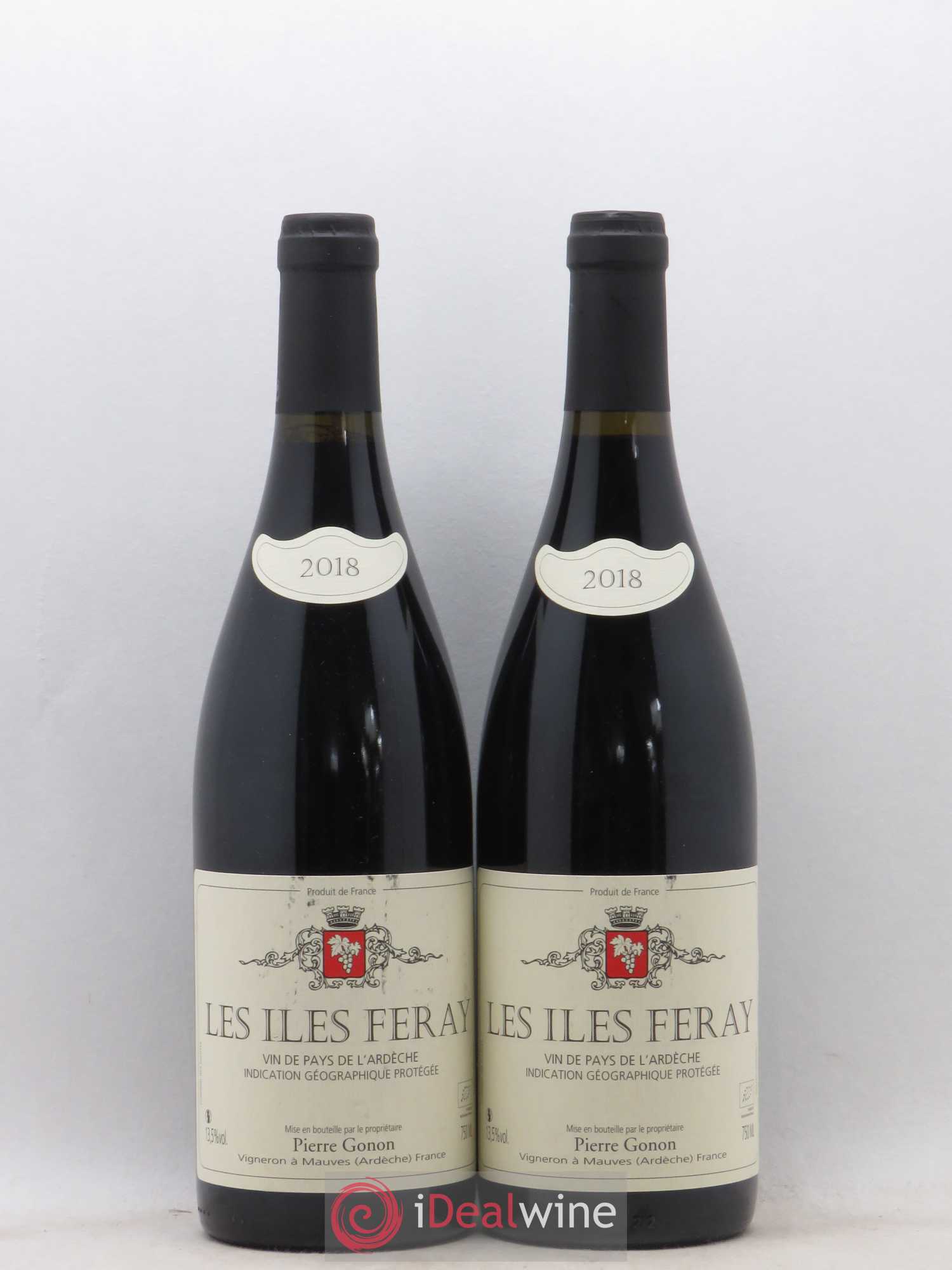 Ardèche Les Iles Feray Gonon (Domaine) 2018 - Lot de 2 bouteilles - 0