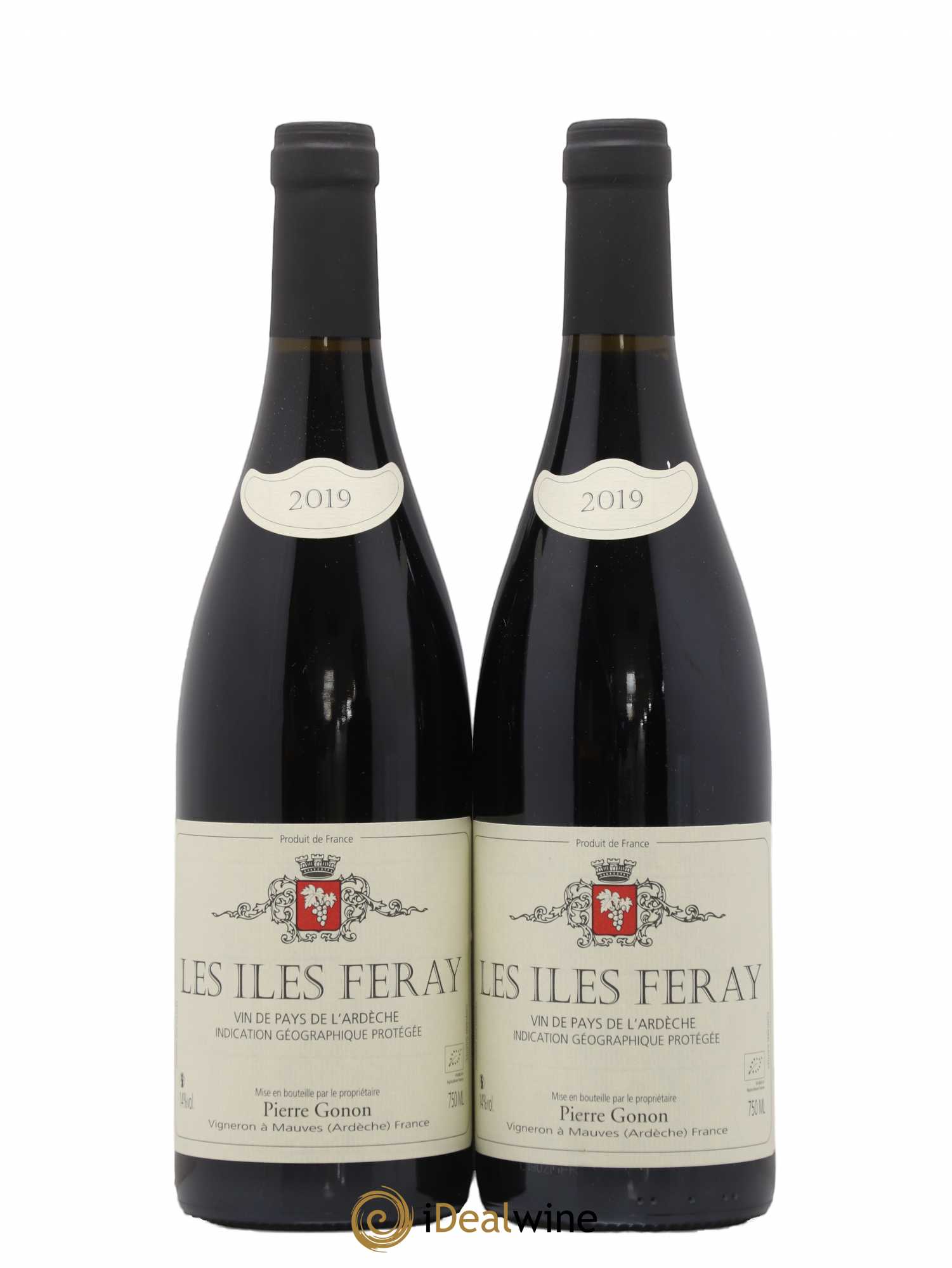 Ardèche Les Iles Feray Gonon (Domaine) 2019 - Lot de 2 bouteilles - 0