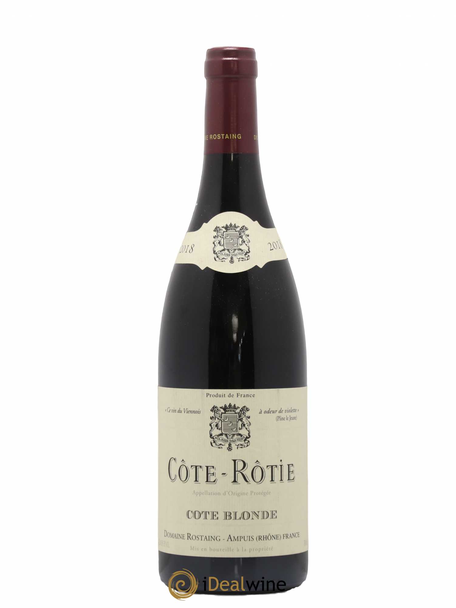 Côte-Rôtie Côte Blonde René Rostaing 2018 - Lot of 1 bottle - 0