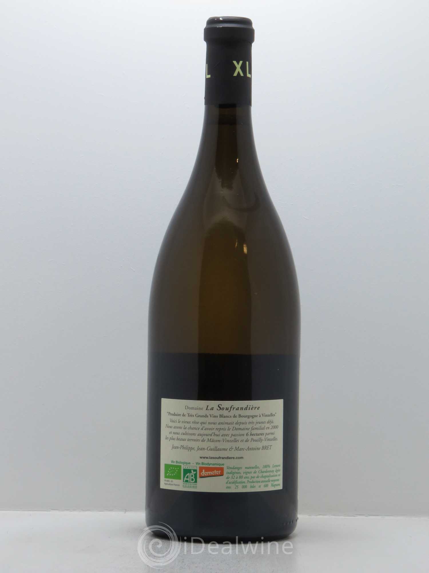 Pouilly-Vinzelles La Soufrandière - Bret Brothers 2016 - Lot de 1 magnum - 2