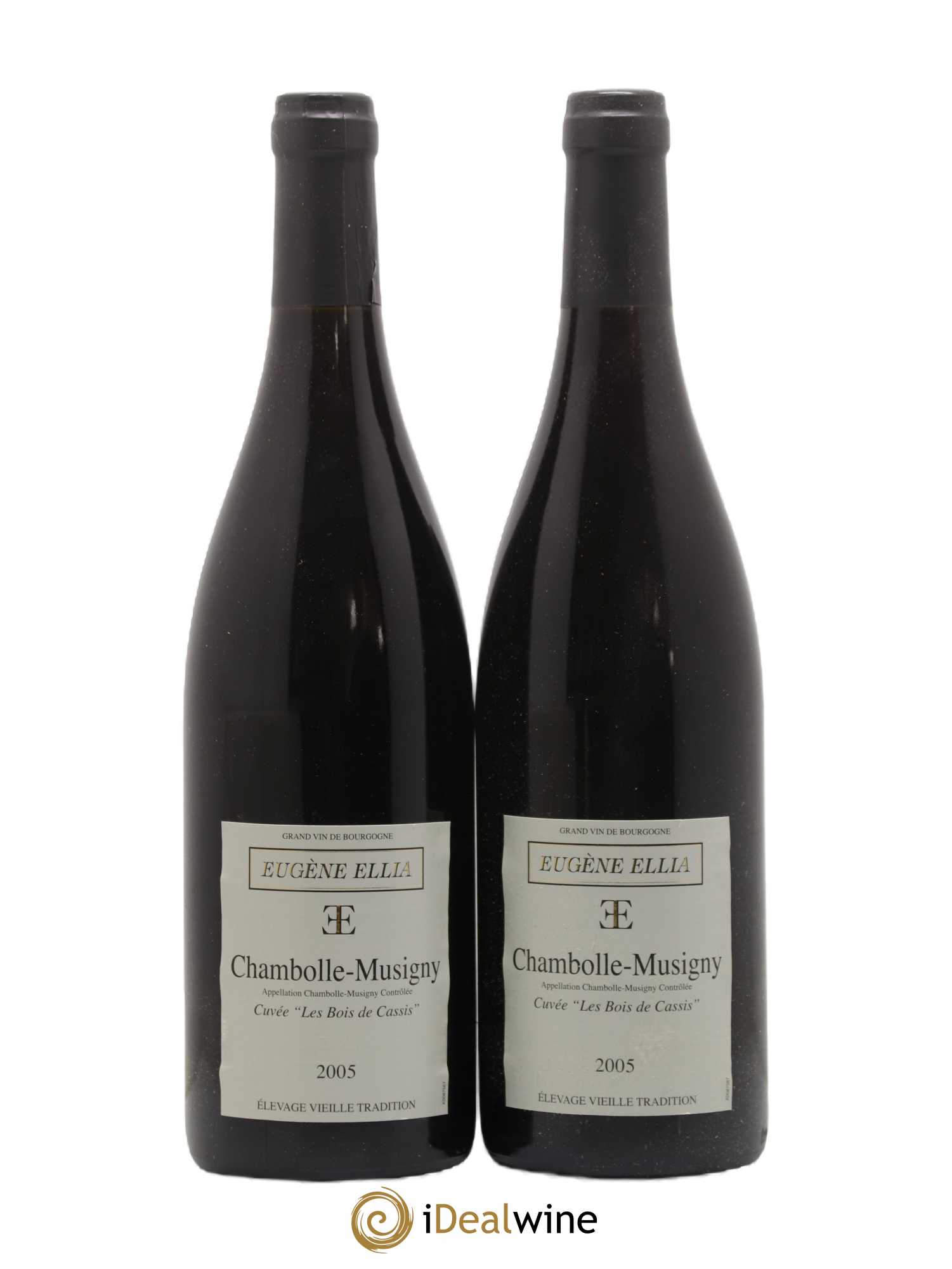 Chambolle-Musigny Eugene Ellia Les Bois De Cassis 2005 - Posten von 2 Flaschen - 0