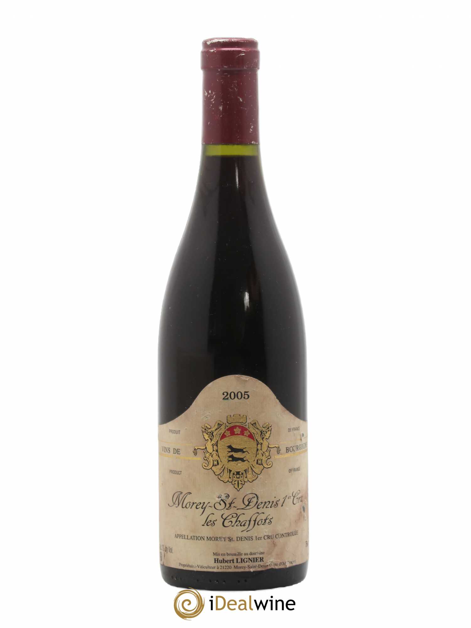 Morey-Saint-Denis 1er Cru Les Chaffots Hubert Lignier (Domaine) 2005 - Posten von 1 Flasche - 0