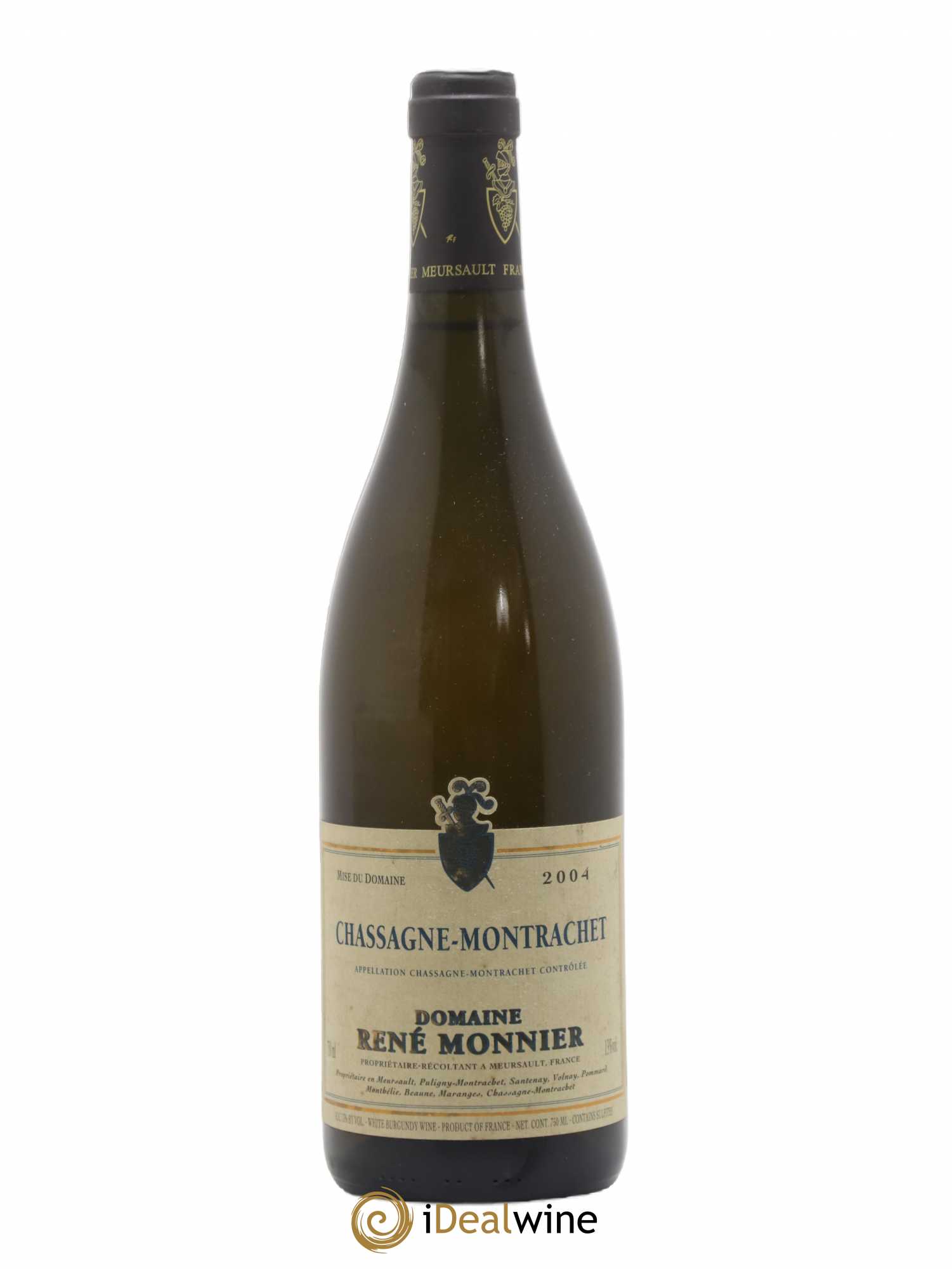 Chassagne-Montrachet Rene Monnier 2004 - Lot de 1 bouteille - 0
