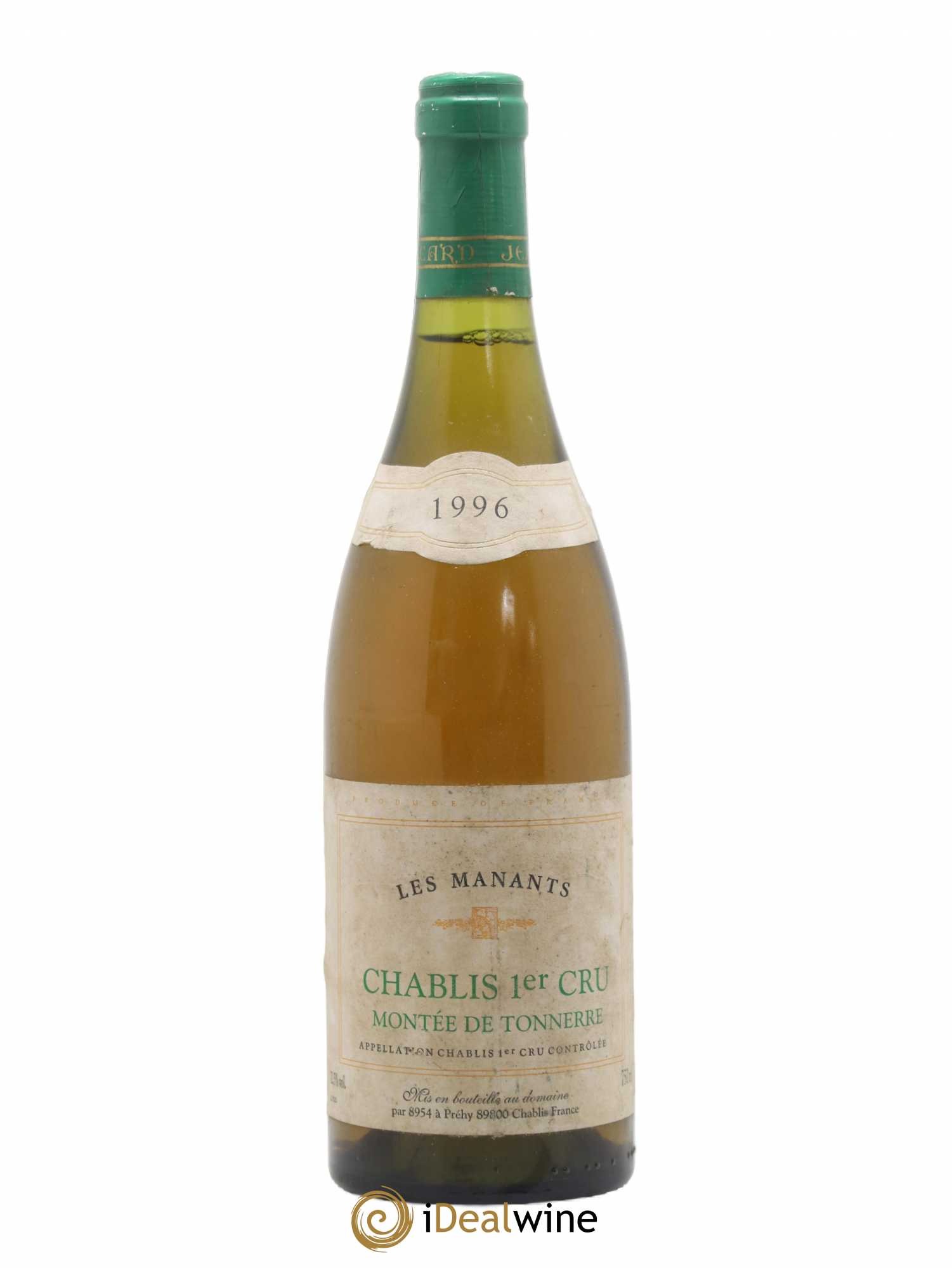 Chablis 1er Cru Montee De Tonnerre Les Manants (sans prix de réserve) 1996 - Posten von 1 Flasche - 0
