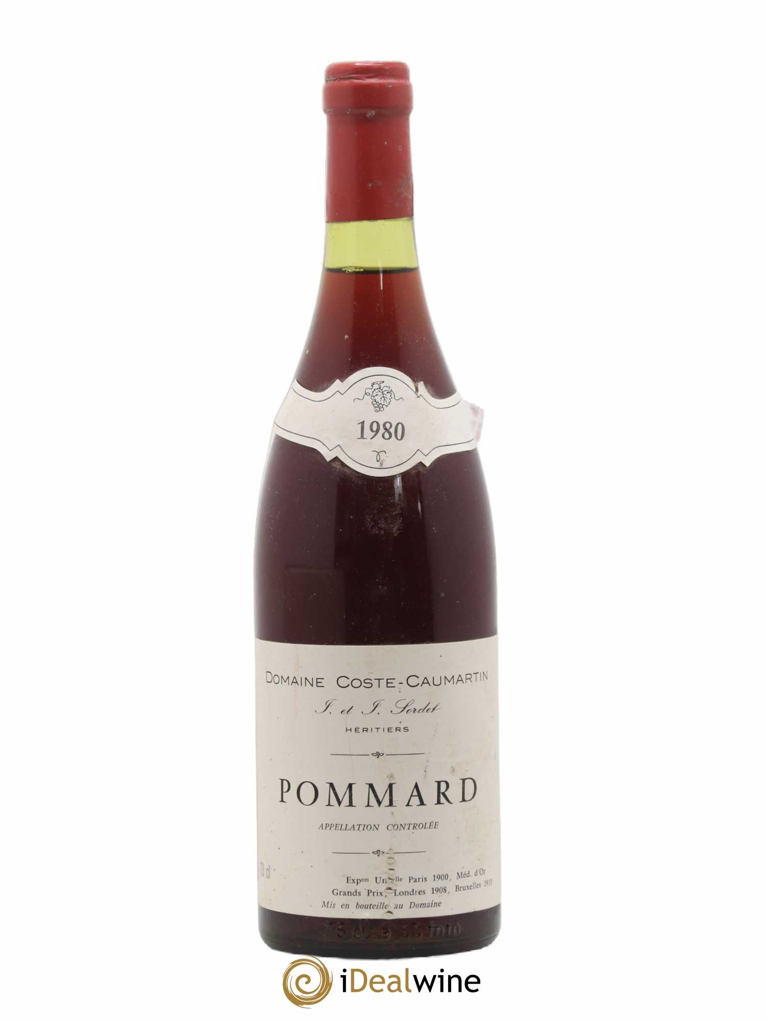 Pommard Coste Caumartin 1980 - Posten von 1 Flasche - 0