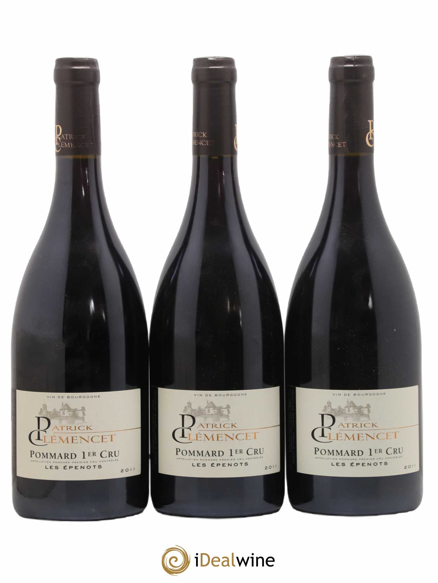 Pommard 1er Cru Les Epenots Patrick Clemencet 2011 - Posten von 3 Flaschen - 0
