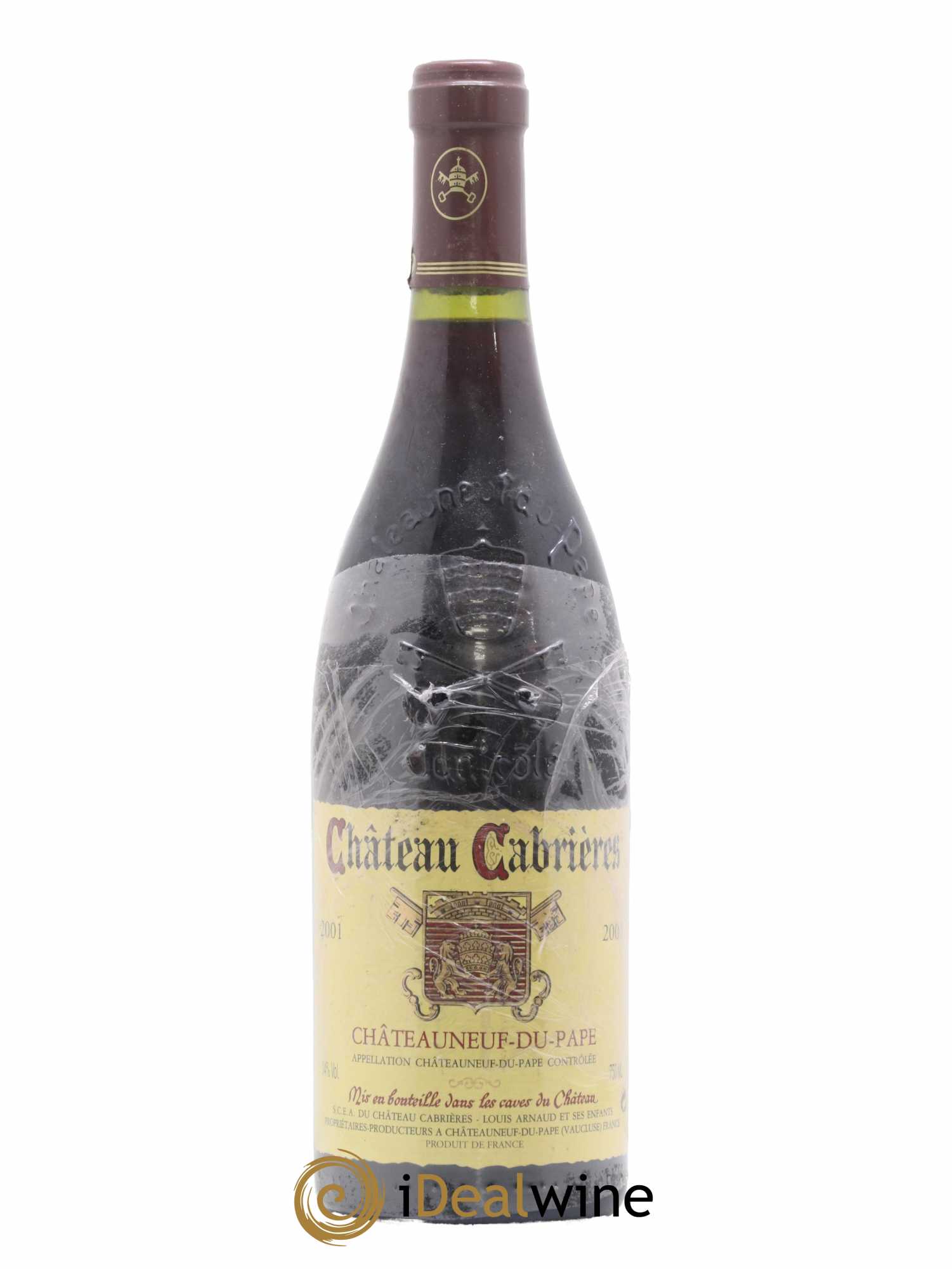 Châteauneuf-du-Pape Château Cabrières (sans prix de réserve) 2001 - Posten von 1 Flasche - 0