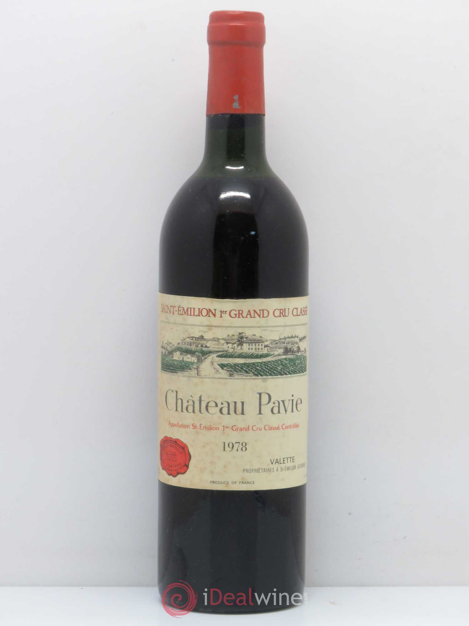 Château Pavie 1er Grand Cru Classé A 1978 - Lot de 1 bouteille - 0
