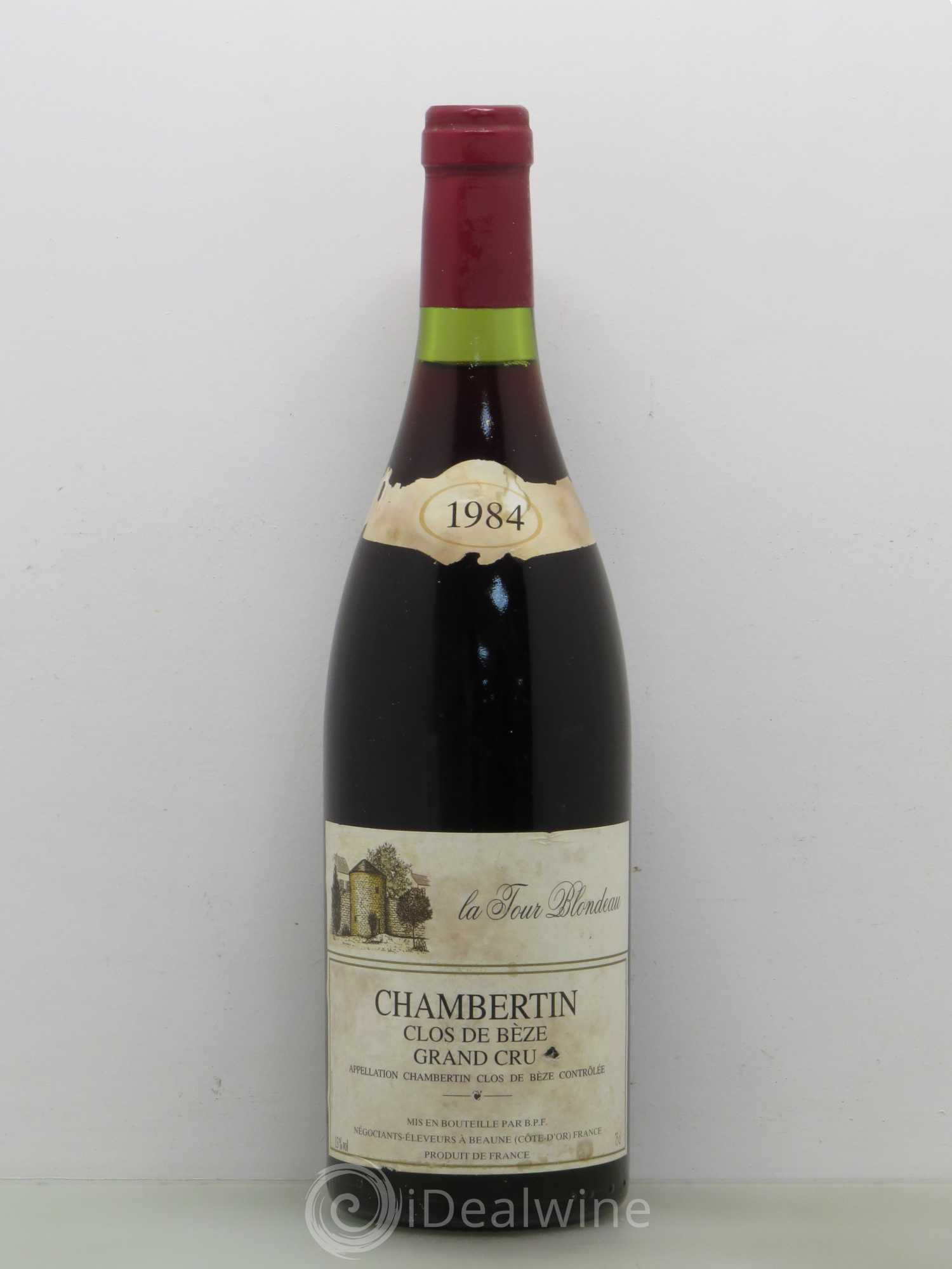 Chambertin Clos de Bèze Grand Cru 1984 - Posten von 1 Flasche - 0
