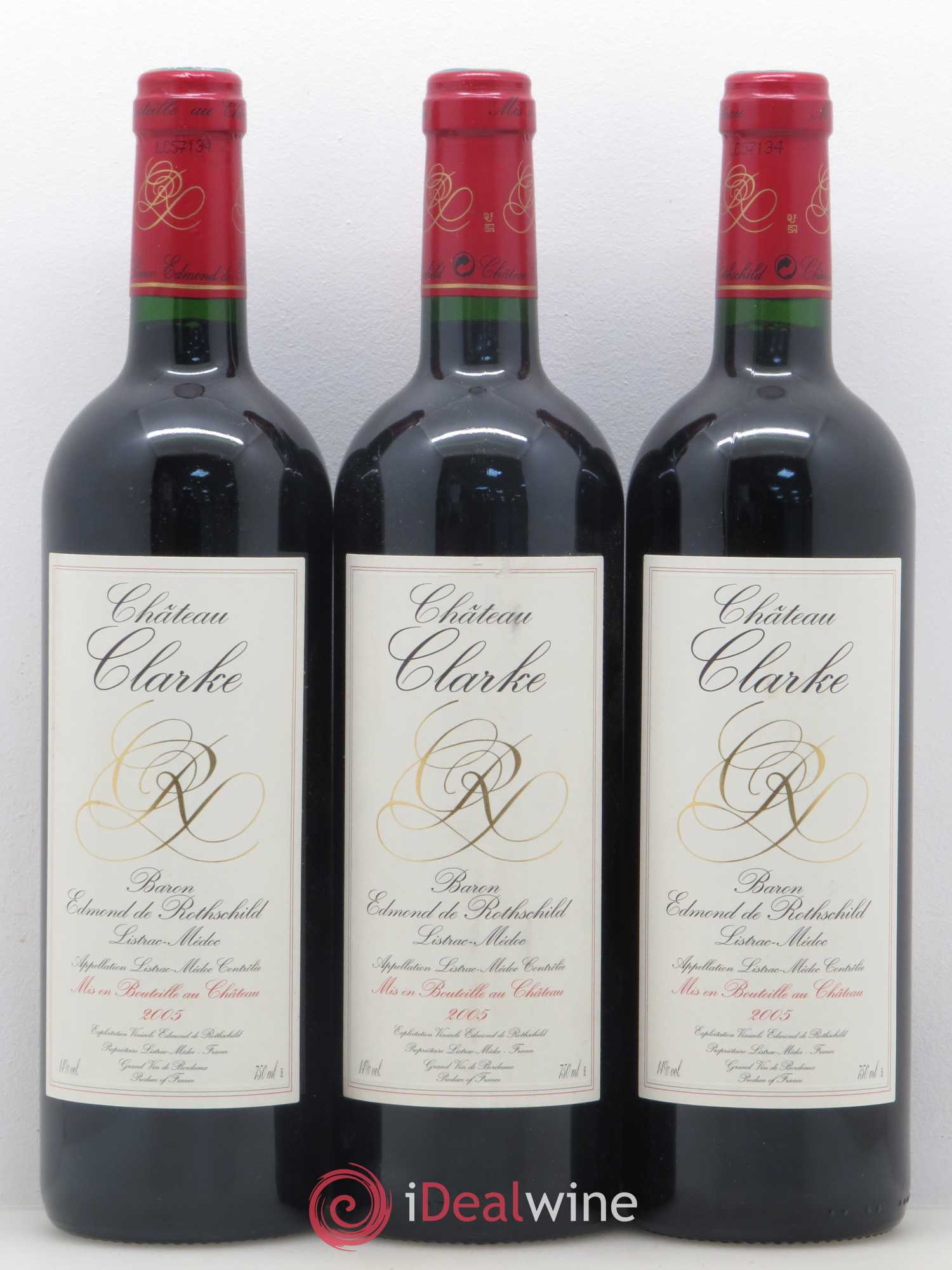 Château Clarke 2005 - Lot de 12 bouteilles - 3