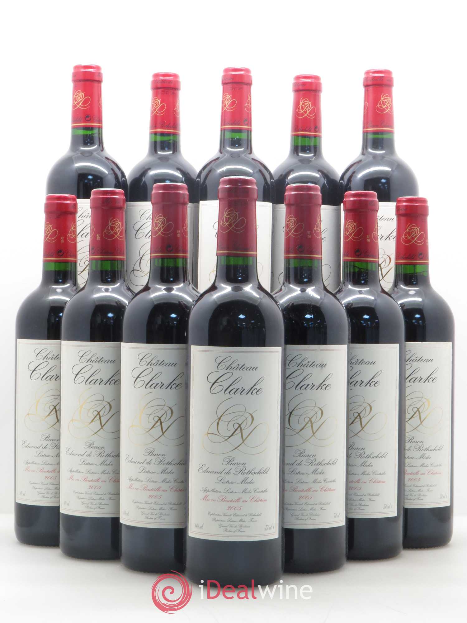 Château Clarke 2005 - Lot de 12 bouteilles - 0