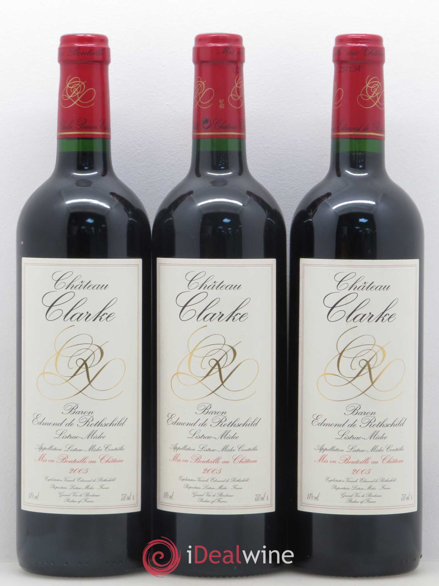 Château Clarke 2005 - Lot de 6 bouteilles - 2