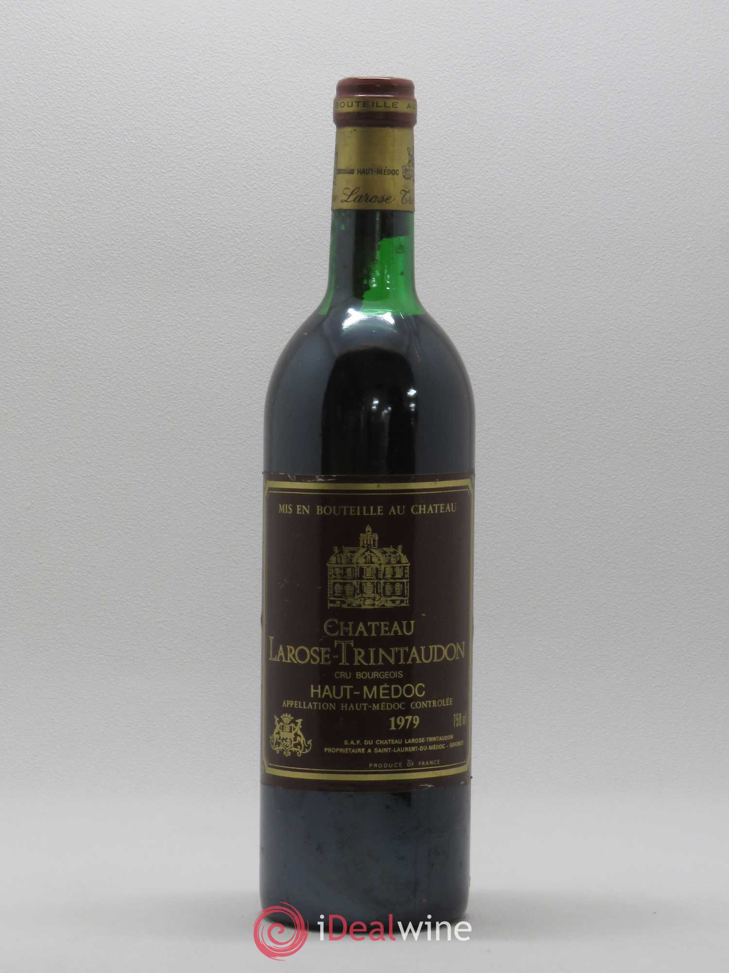 Château Larose Trintaudon Cru Bourgeois 1979 - Lot de 1 bouteille - 0