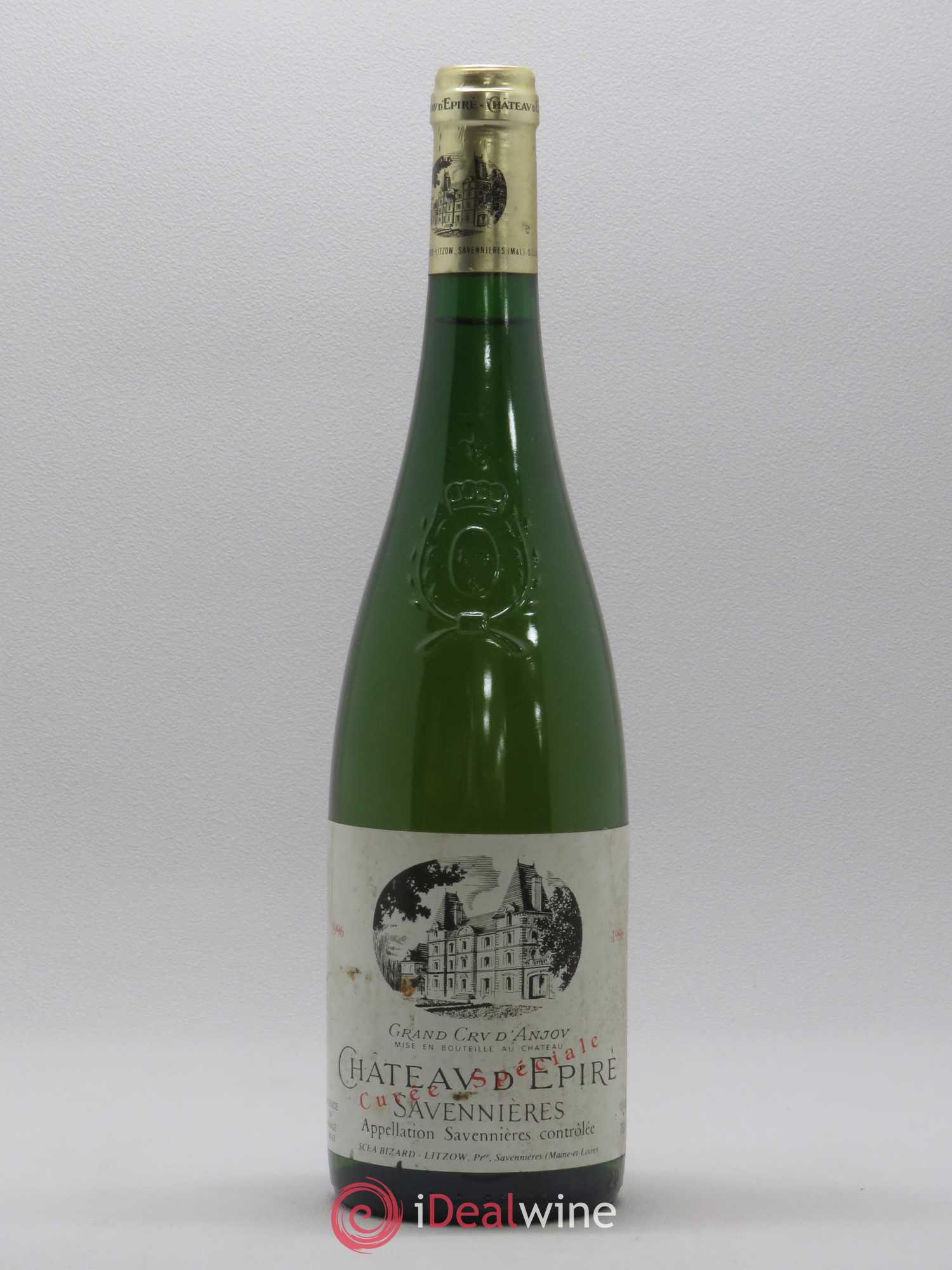 Savennières cuvée spéciale Château d'Epiré 1996 - Posten von 1 Flasche - 0