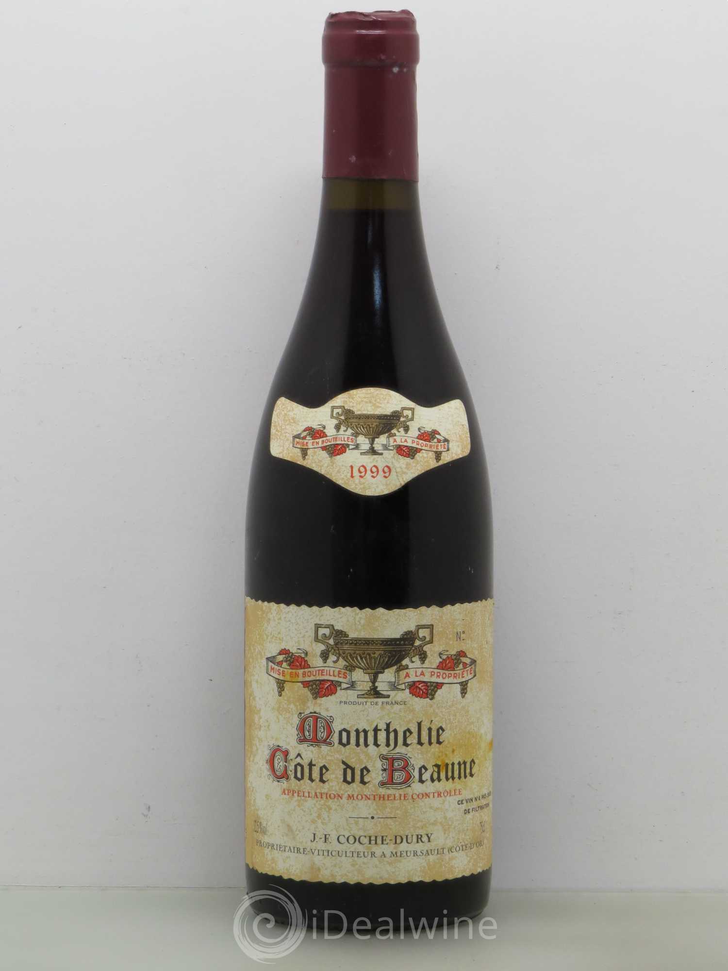 Monthélie Coche Dury (Domaine) 1999 - Lot de 1 bouteille - 0