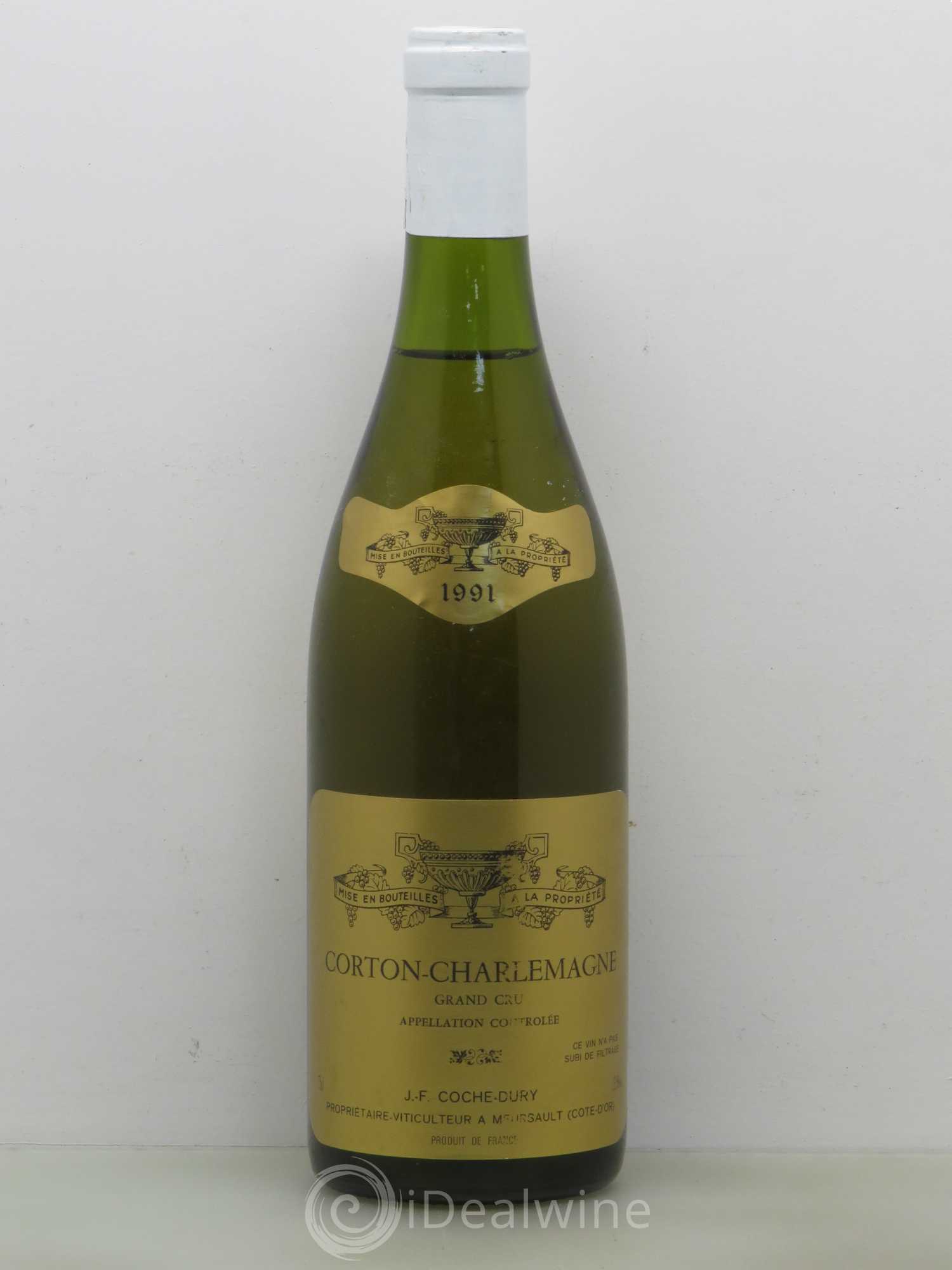 Corton-Charlemagne Grand Cru Coche Dury (Domaine) 1991 - Lot of 1 bottle - 0