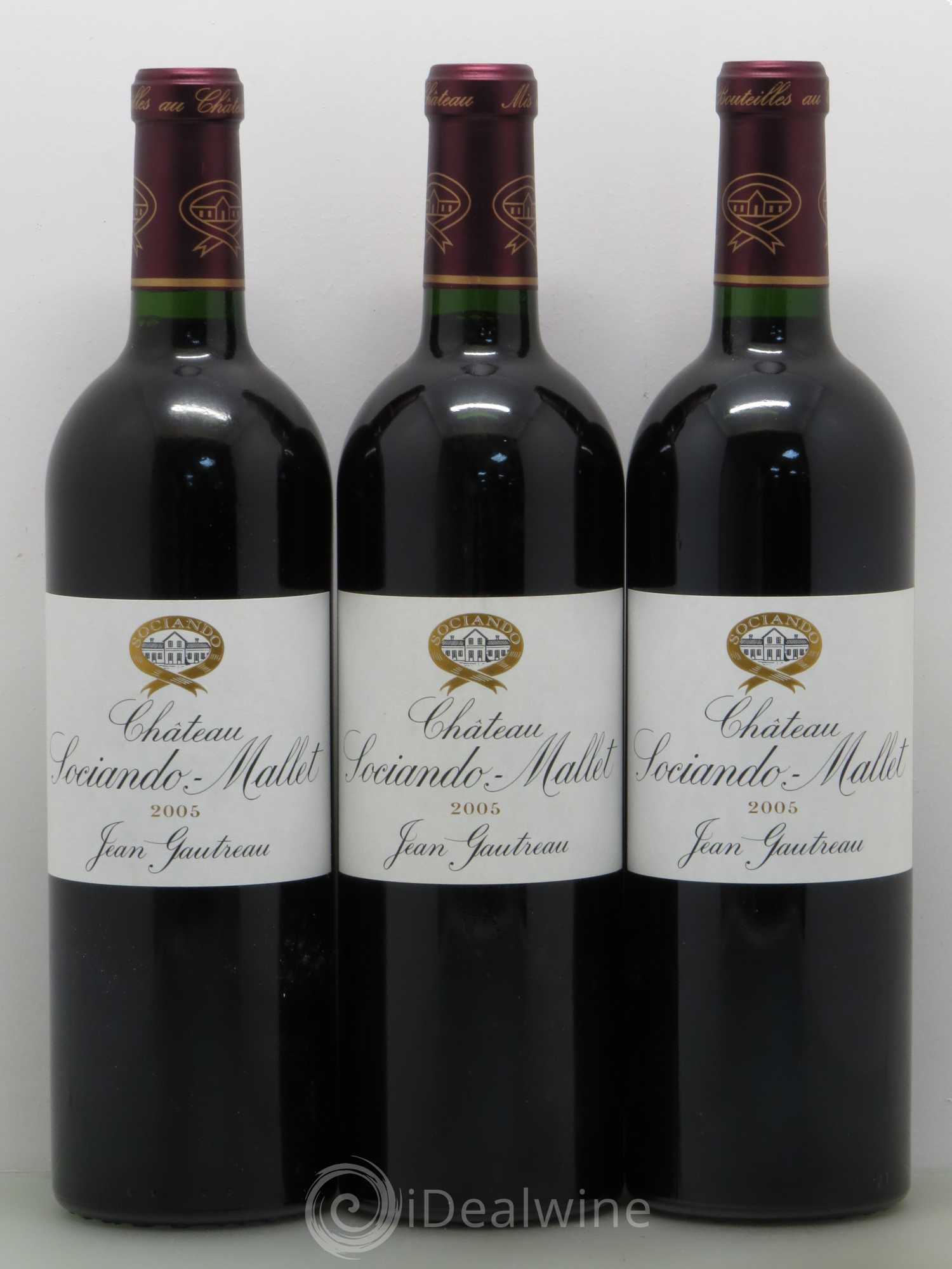 Château Sociando Mallet 2005 - Lot de 12 bouteilles - 3